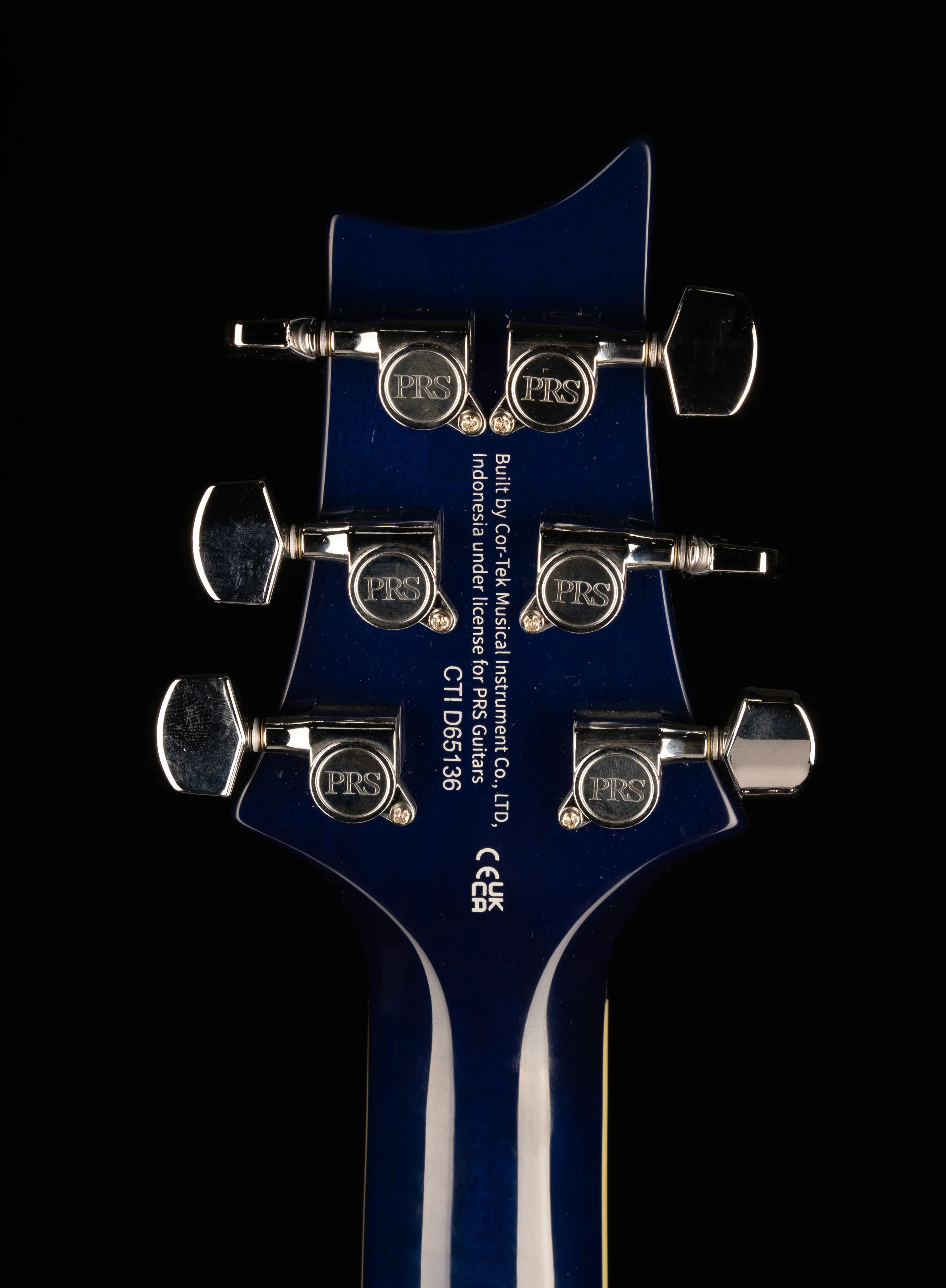 Used PRS SE Standard 24-08 Translucent Blue with Gig Bag - Image 8