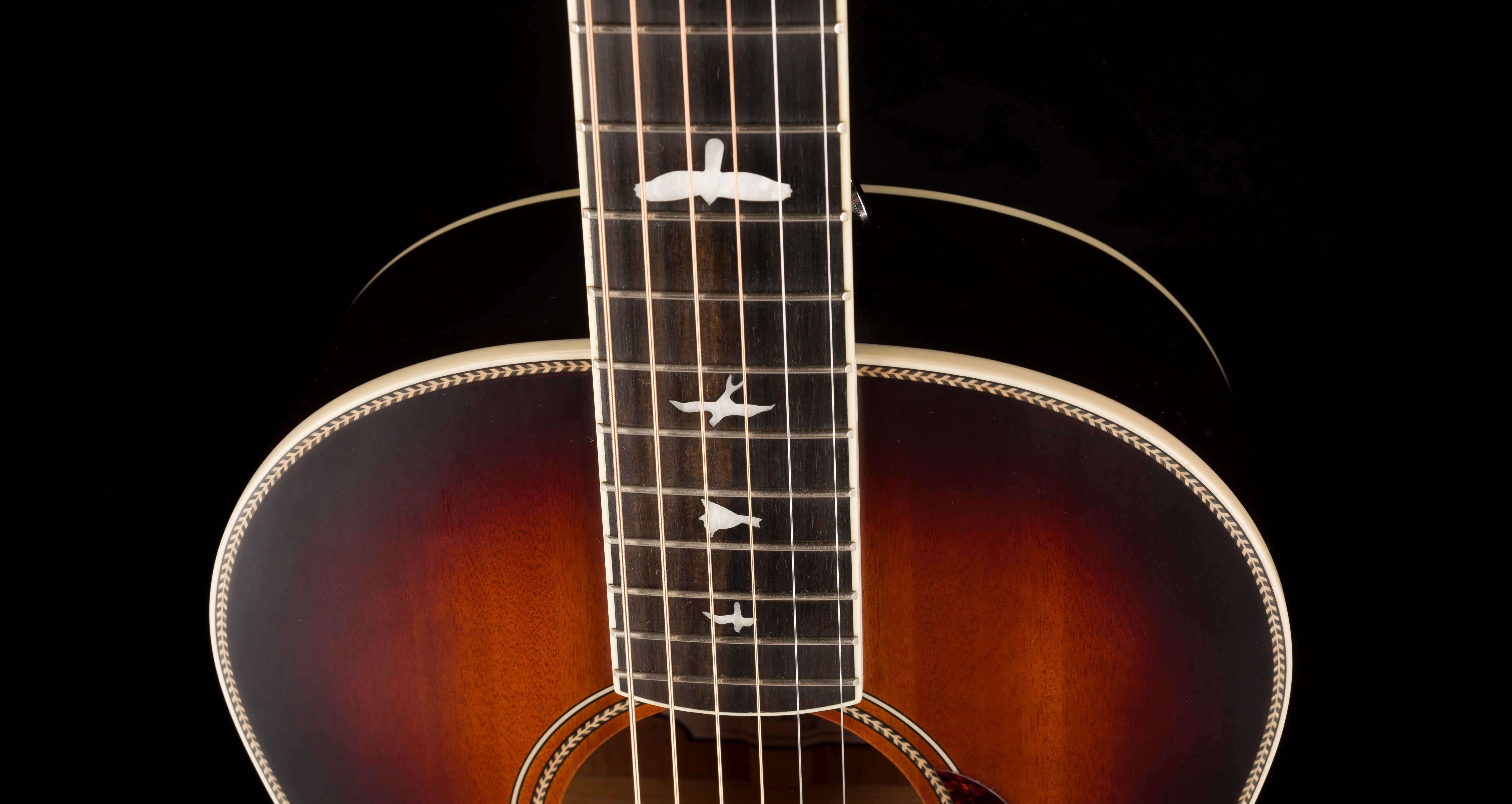 Used PRS SE Tonare P20 Parlor Acoustic Guitar Sunburst with Gig Bag - Image 3