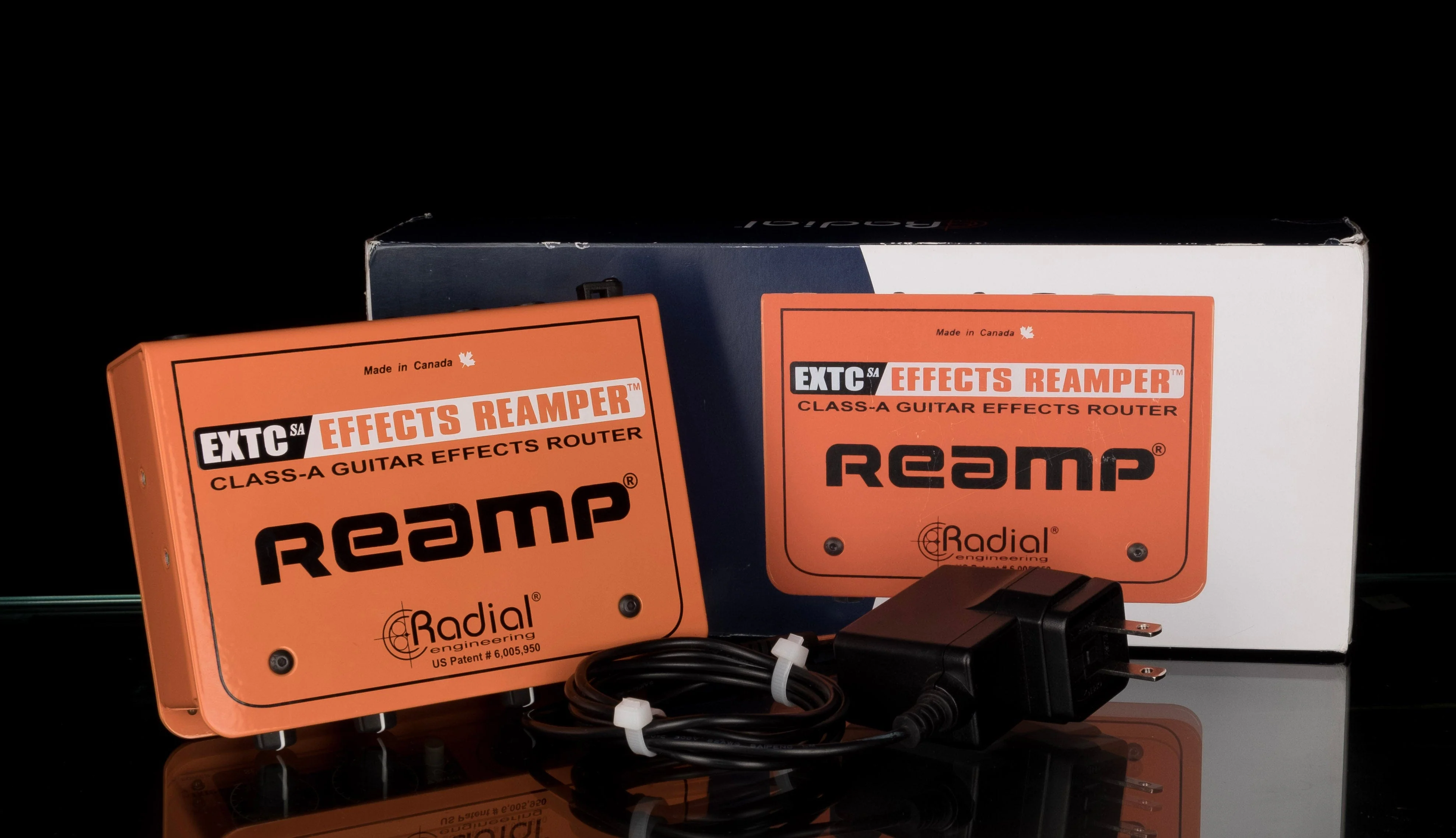 Used Radial Engineering EXTC-SA Reamp Guitar Effects Reamper with Box - Image 5