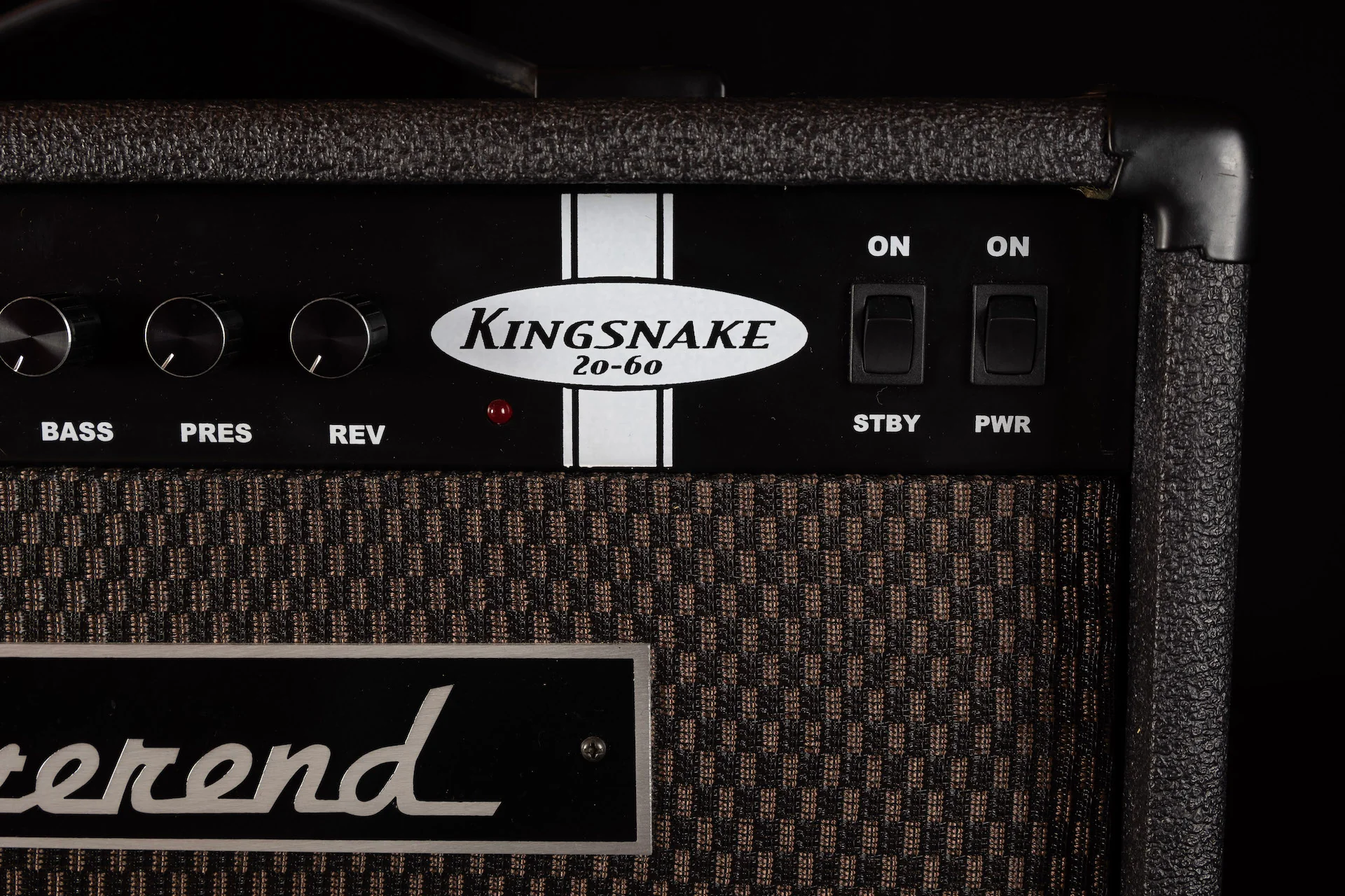 Used '04 Reverend Kingsnake 60-20 1x12 Combo 6L6 Tube Guitar Amp With Cover 1 of 300 Made!! - Image 7