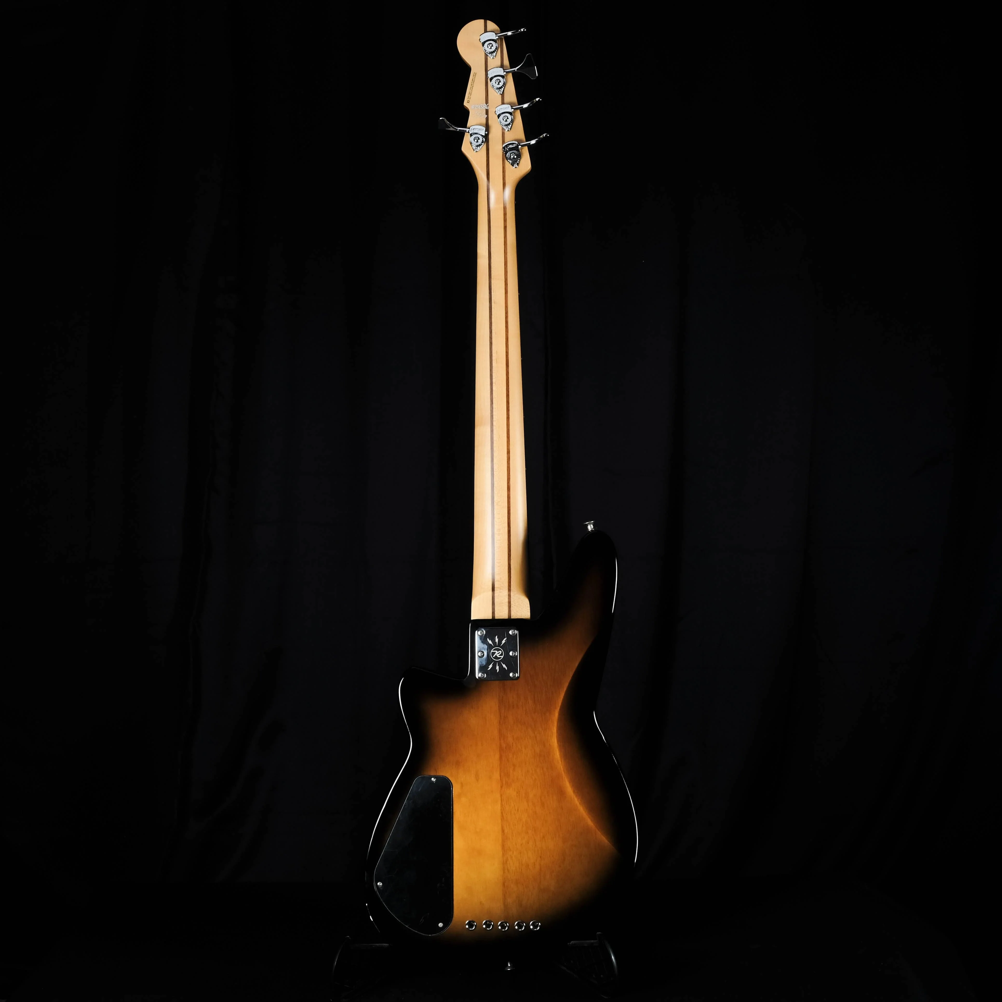 Used Reverend Mercalli 5FM Coffeeburst Flame Maple Bass Guitar With Case - Image 8