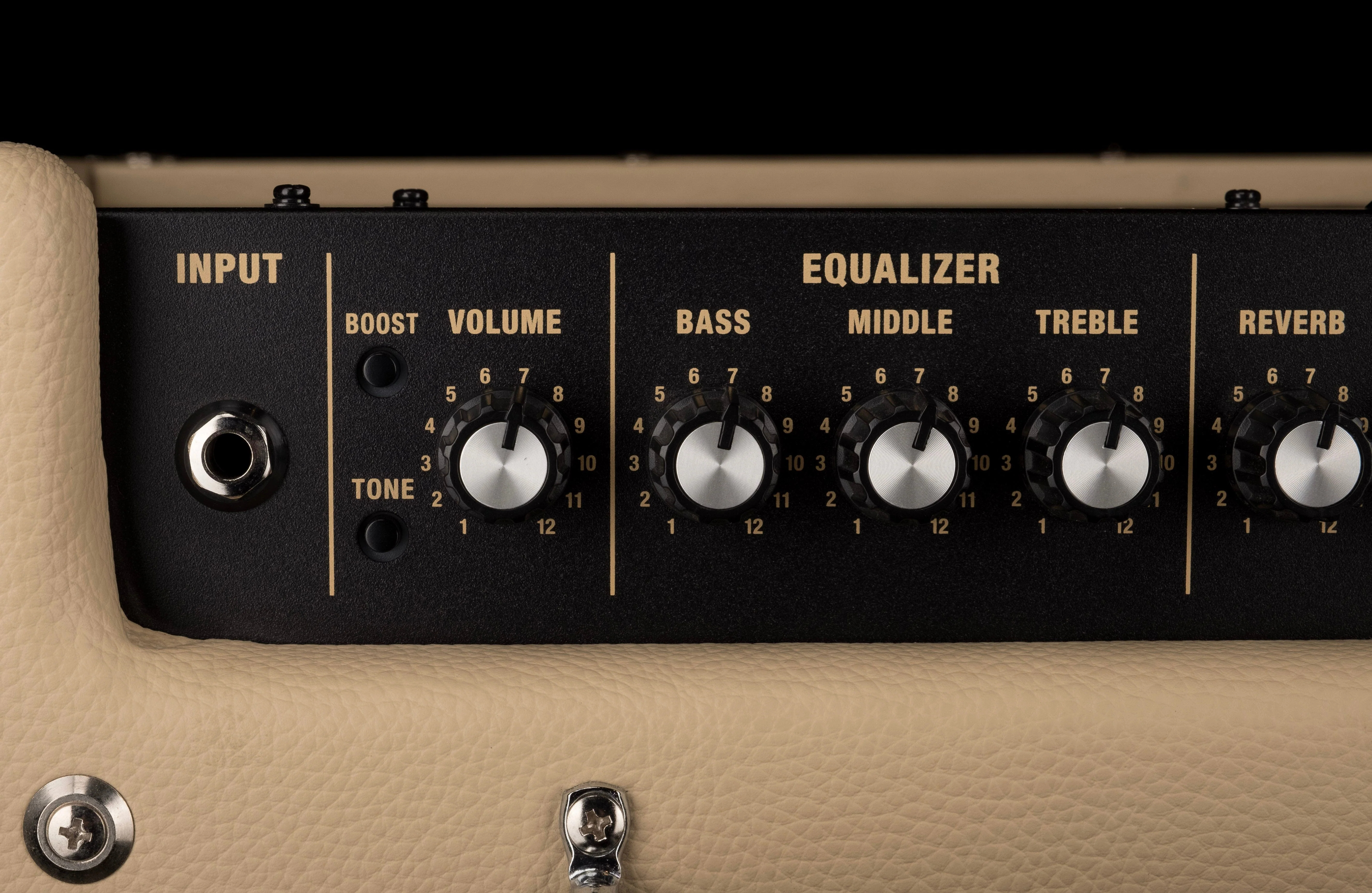 Used Roland Blues Cube Hot 30-Watt Electric Guitar Amplifier Vintage Blonde - Image 2