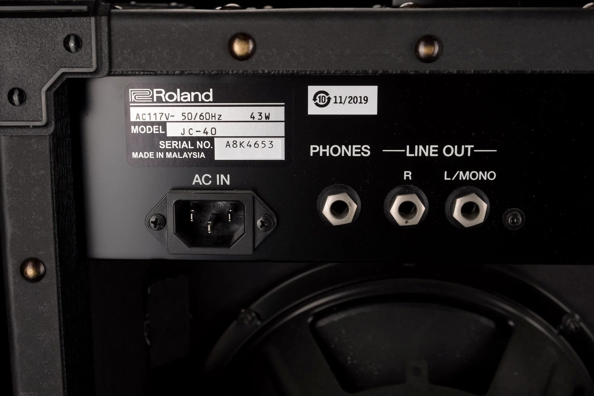 Used Roland JC-40 Guitar Amp Combo - Image 11