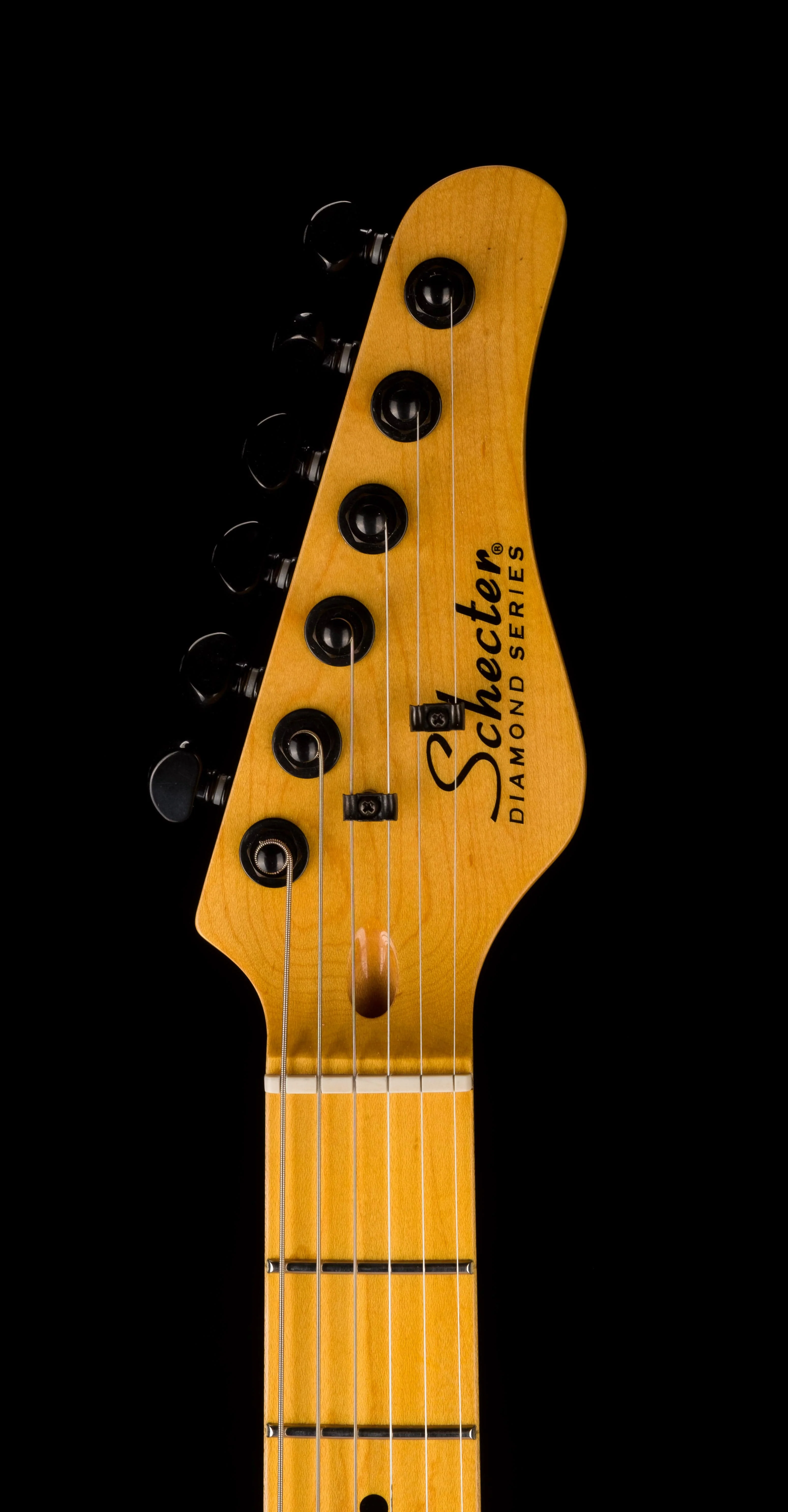 Used Schecter Pete Townshend PT Maple Fingerboard Black - Image 11