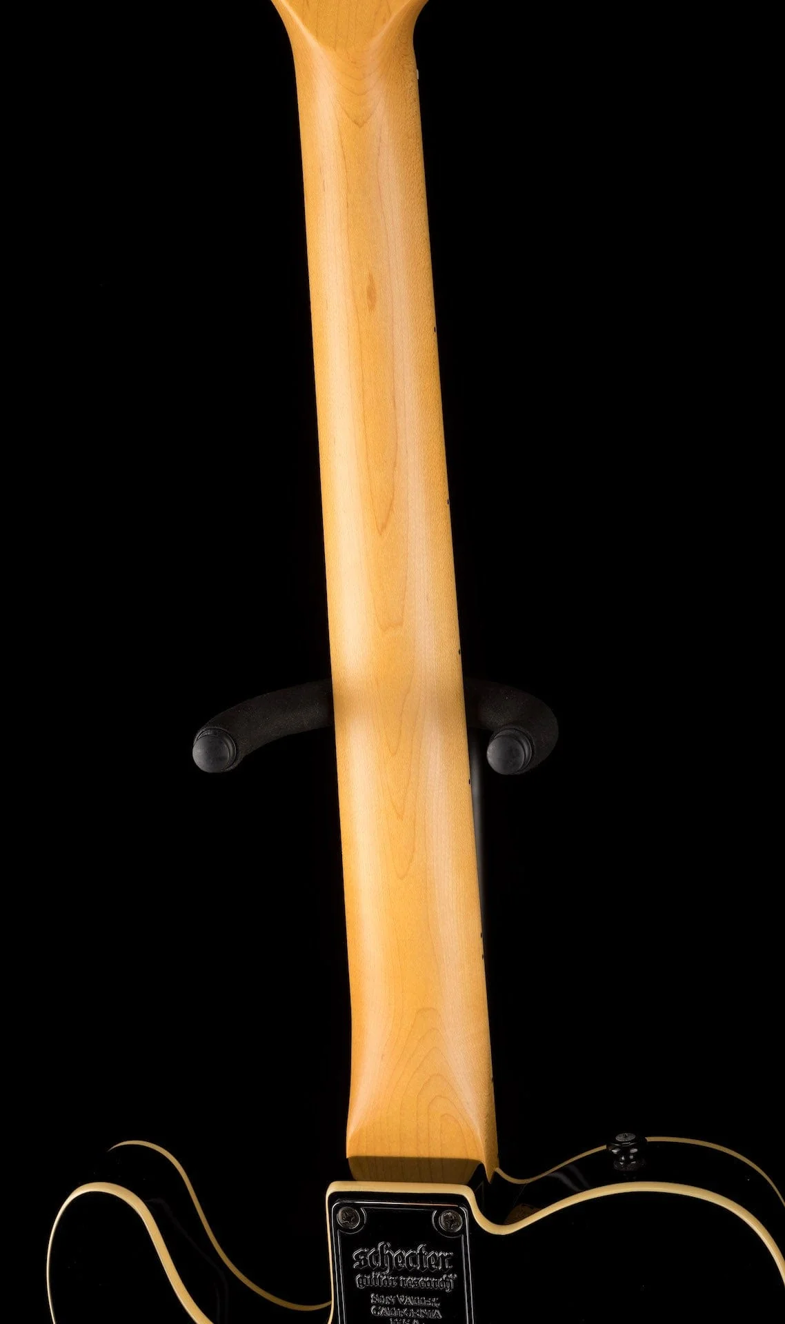 Used Schecter Pete Townshend PT Maple Fingerboard Black - Image 15