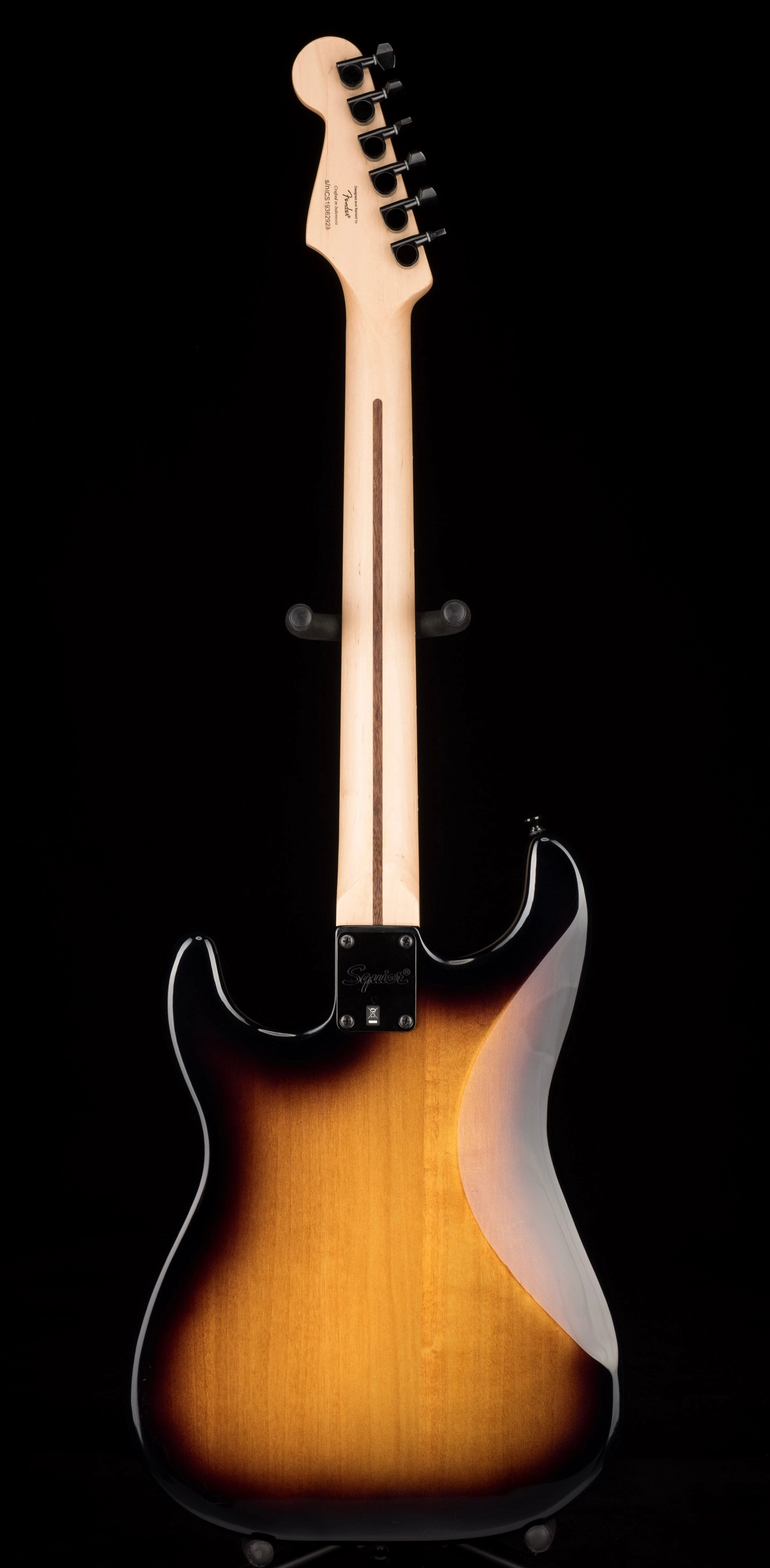 Used Squier Bullet Stratocaster HSS Hardtail 2-Tone Sunburst Electric Guitar - Image 12