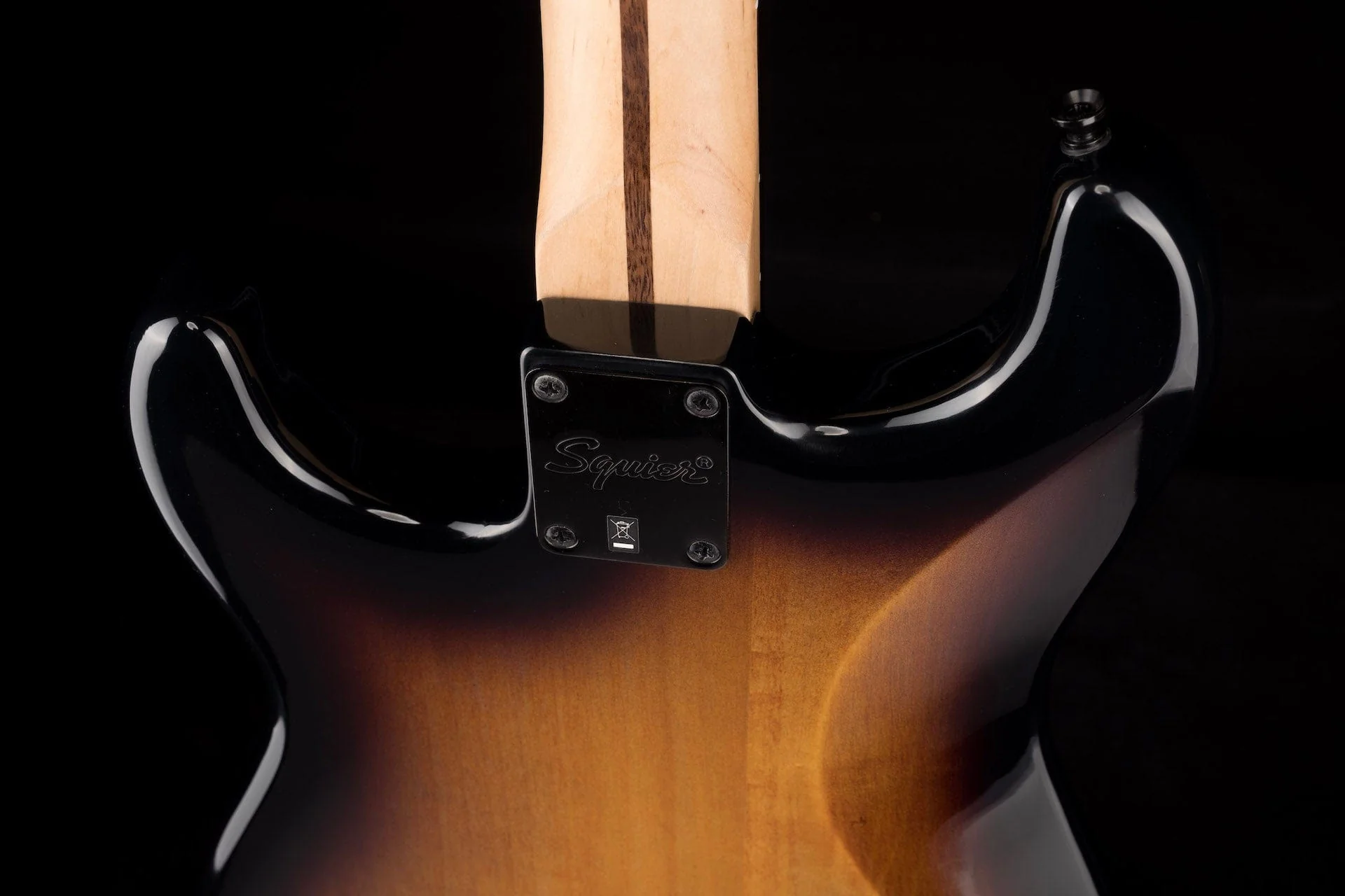 Used Squier Bullet Stratocaster HSS Hardtail 2-Tone Sunburst Electric Guitar - Image 13