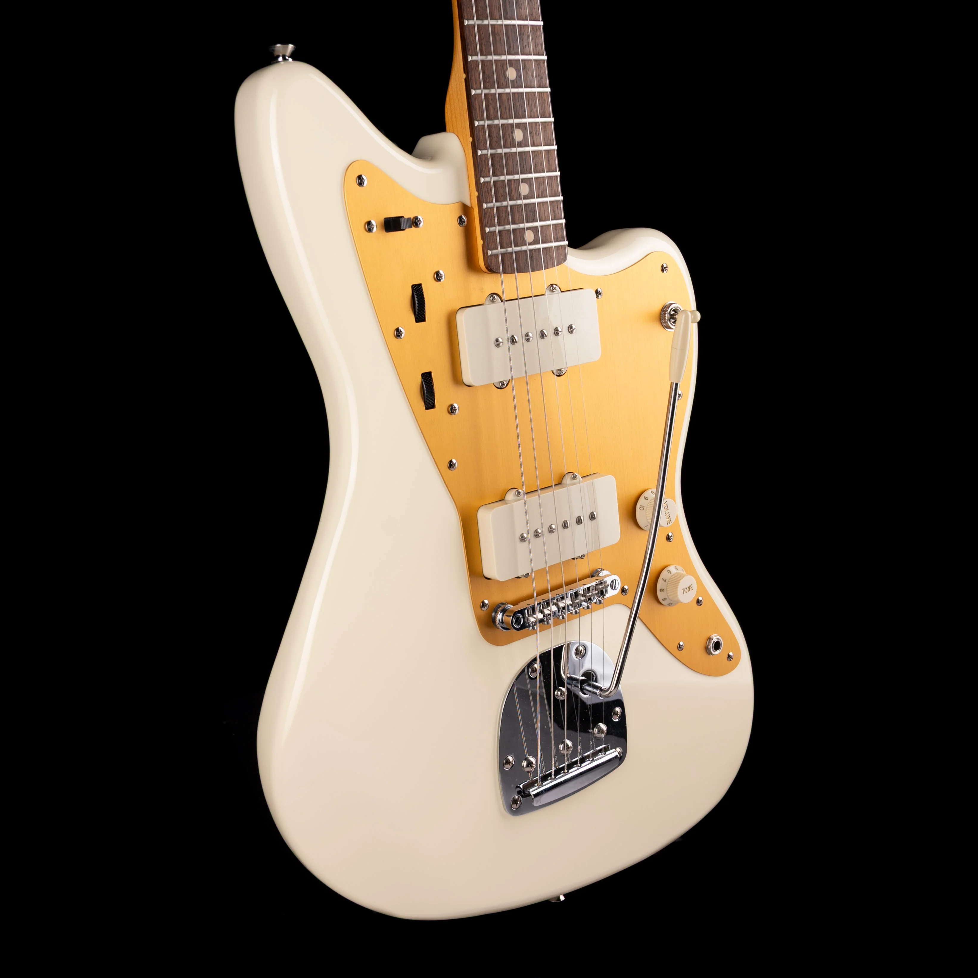 Used Squier J Mascis Jazzmaster Vintage White Electric Guitar - Image 6