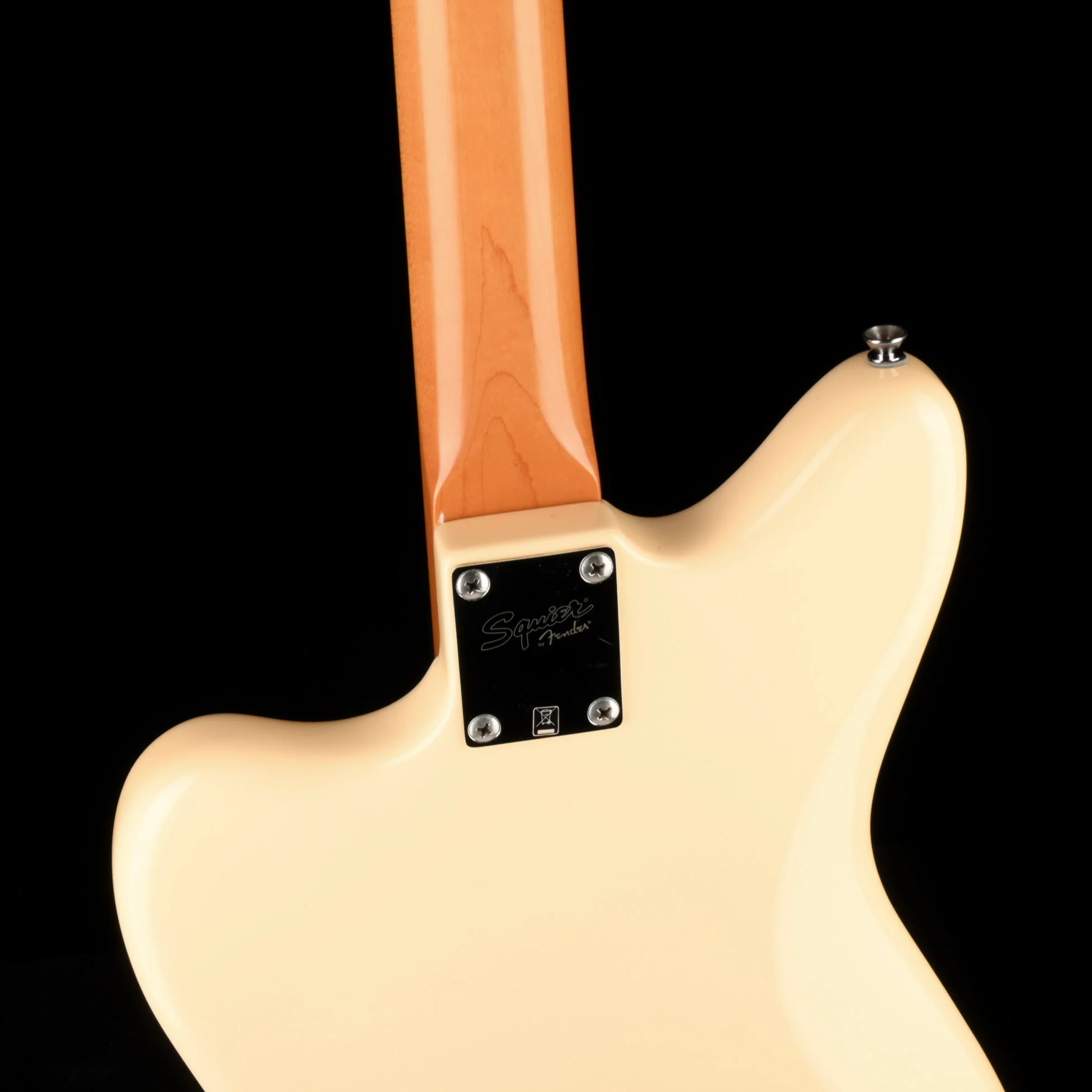Used Squier J Mascis Jazzmaster Vintage White Electric Guitar - Image 12