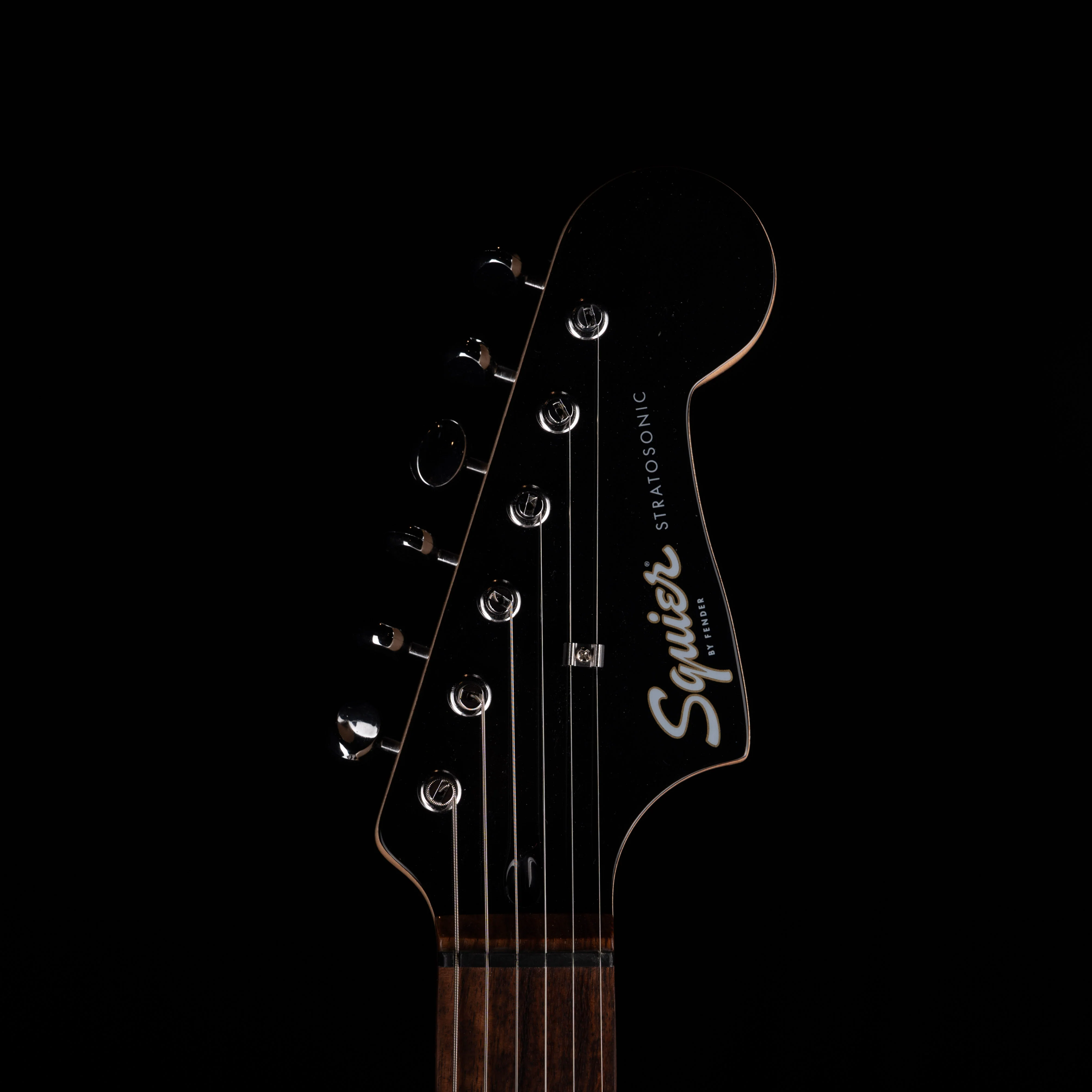 Used Squier Paranormal Strat-O-Sonic Vintage Blonde With Gig Bag - Image 8