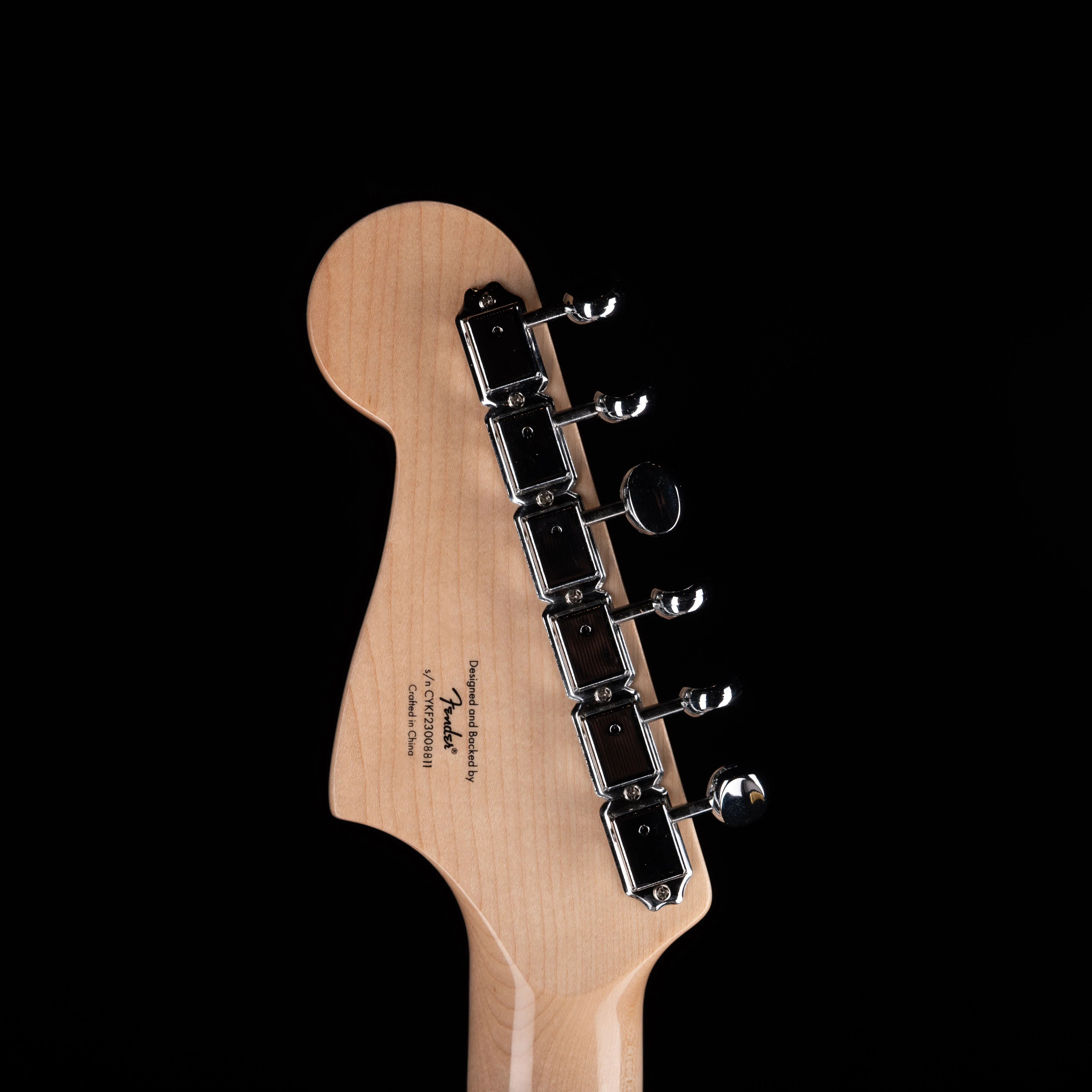 Used Squier Paranormal Strat-O-Sonic Vintage Blonde With Gig Bag - Image 9