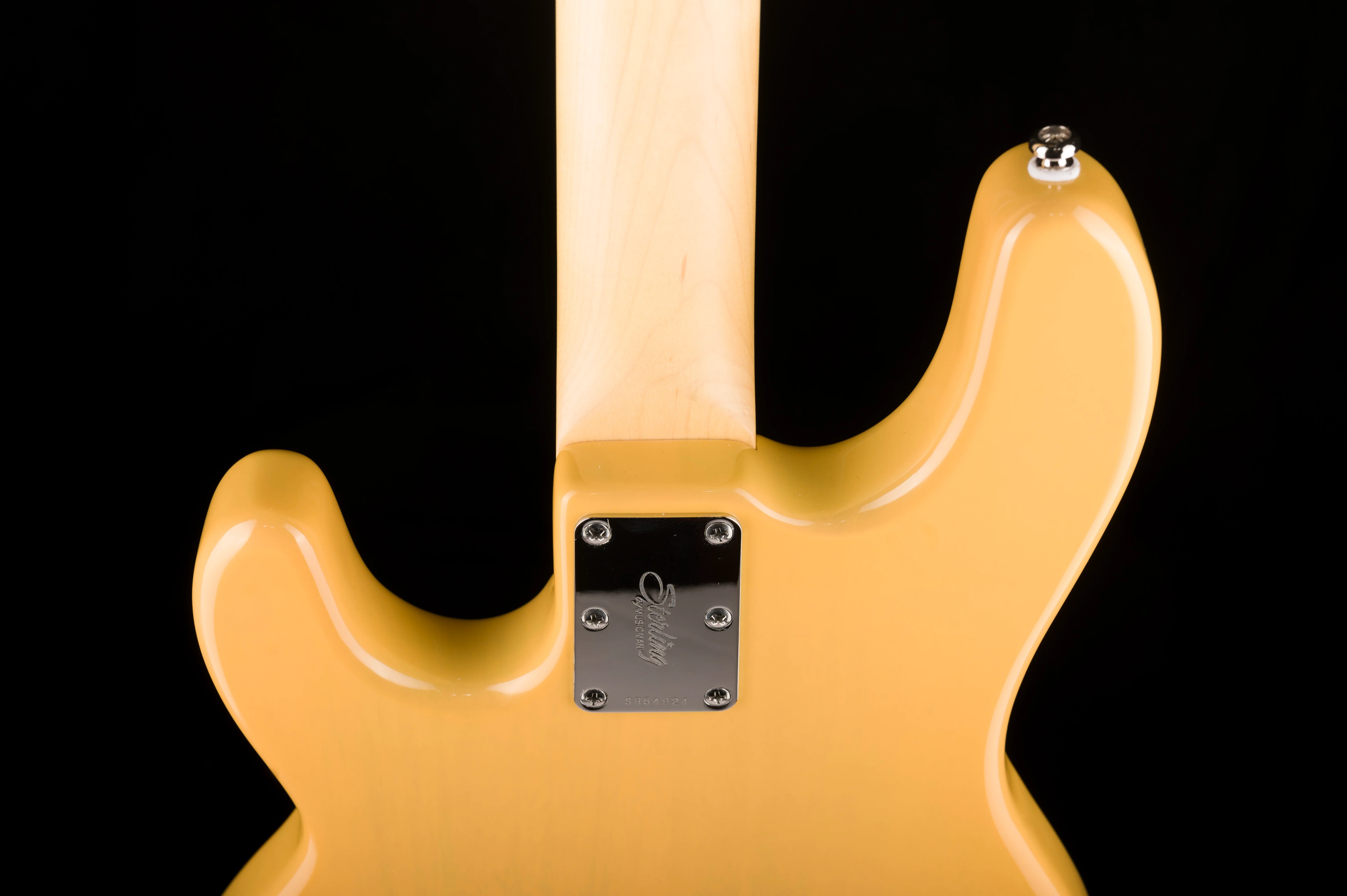 Used Sterling Music Man StingRay Classic RAY24 Butterscotch with Gig Bag - Image 15