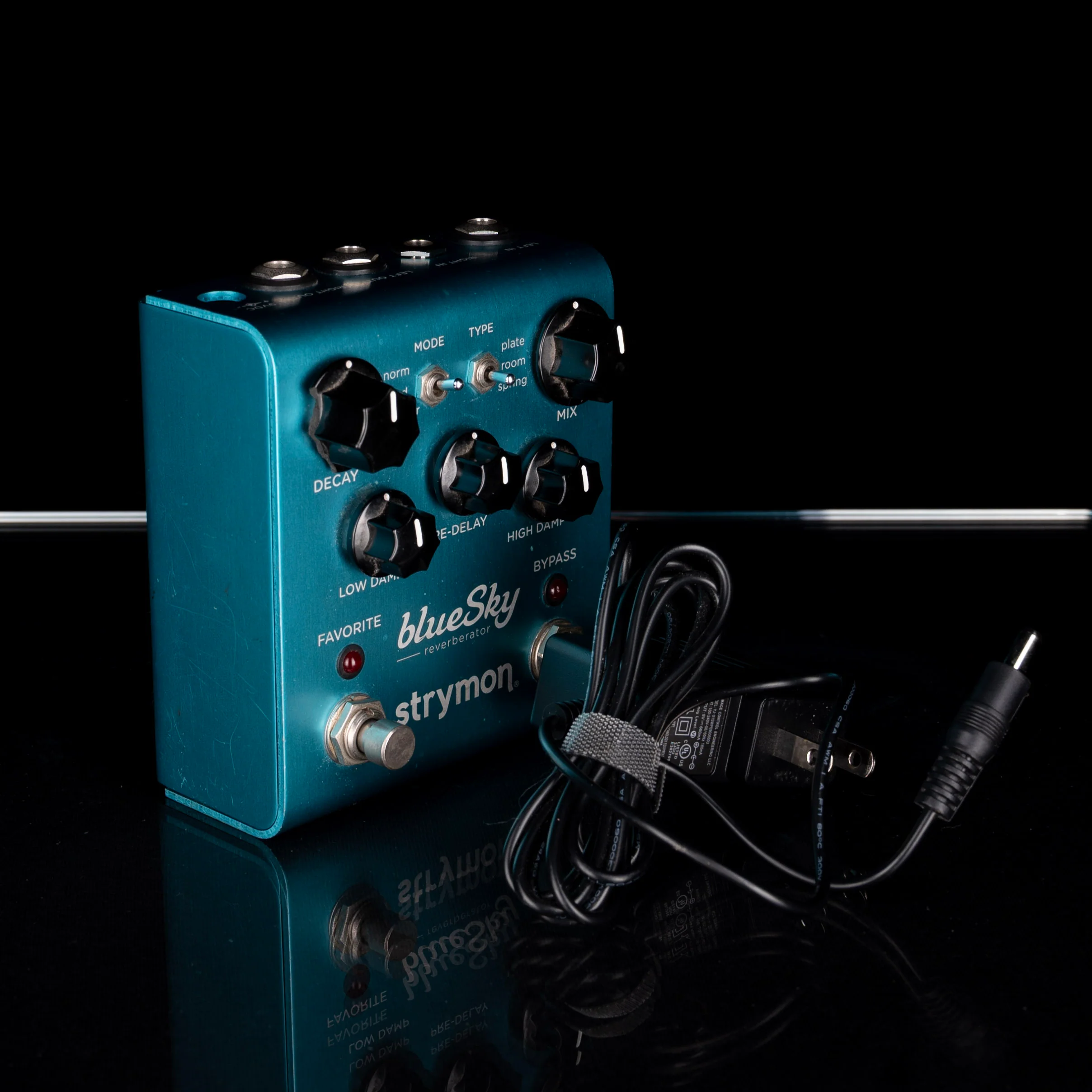 Used Strymon blueSky v1 Reverb Pedal With Power Supply