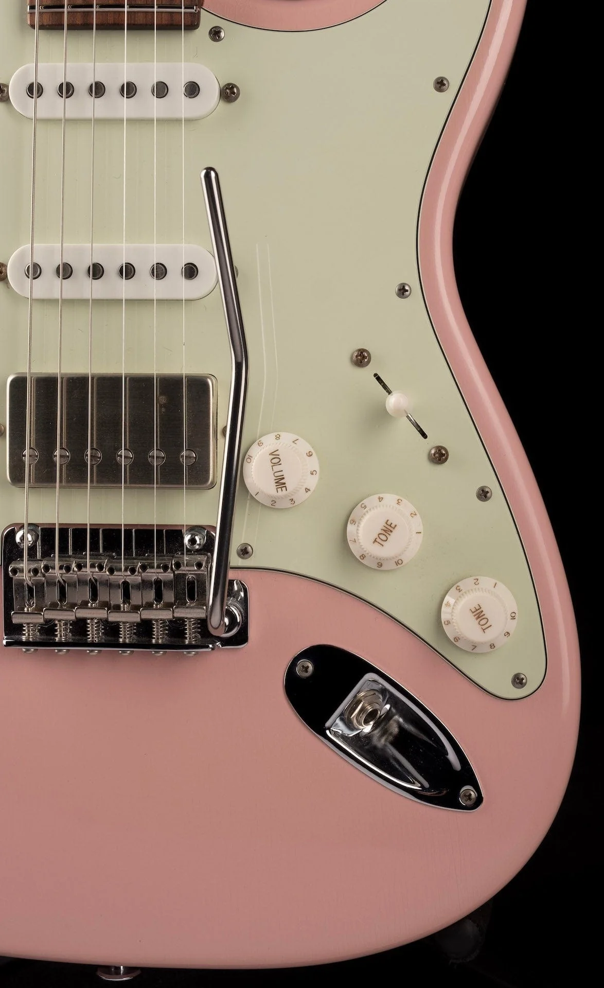 Used Suhr Mateus Asato Signature Classic S Antique HSS Shell Pink with OHSC - Image 8