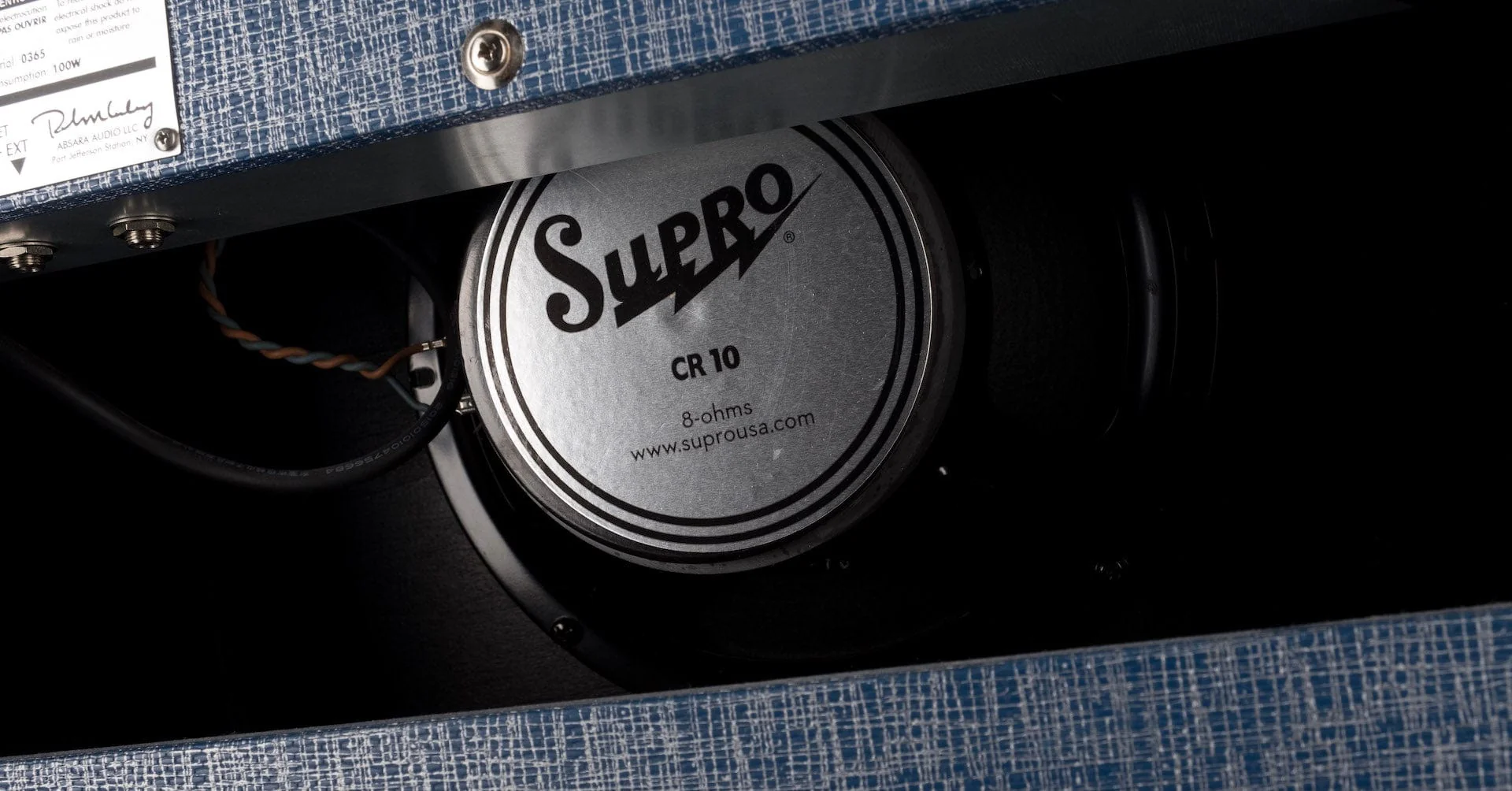 Used Supro 1970RK Keeley Custom 1x10" 25-watt Tube Guitar Amp Combo - Image 7
