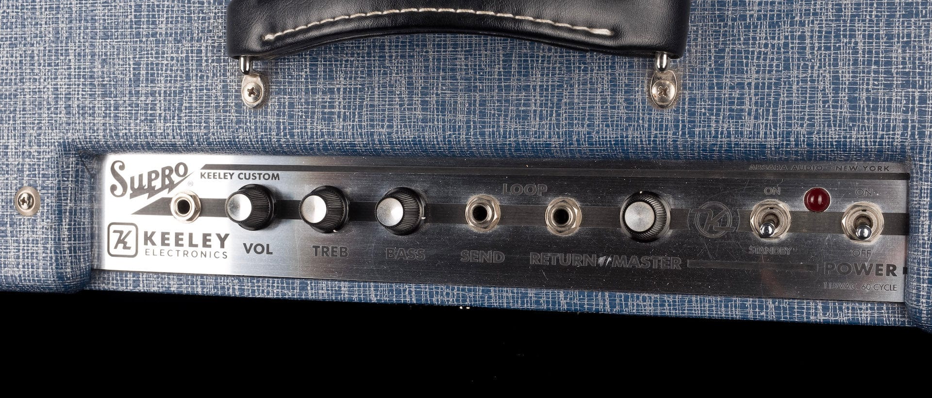 Used Supro 1970RK Keeley Custom 1x10" 25-watt Tube Guitar Amp Combo - Image 8