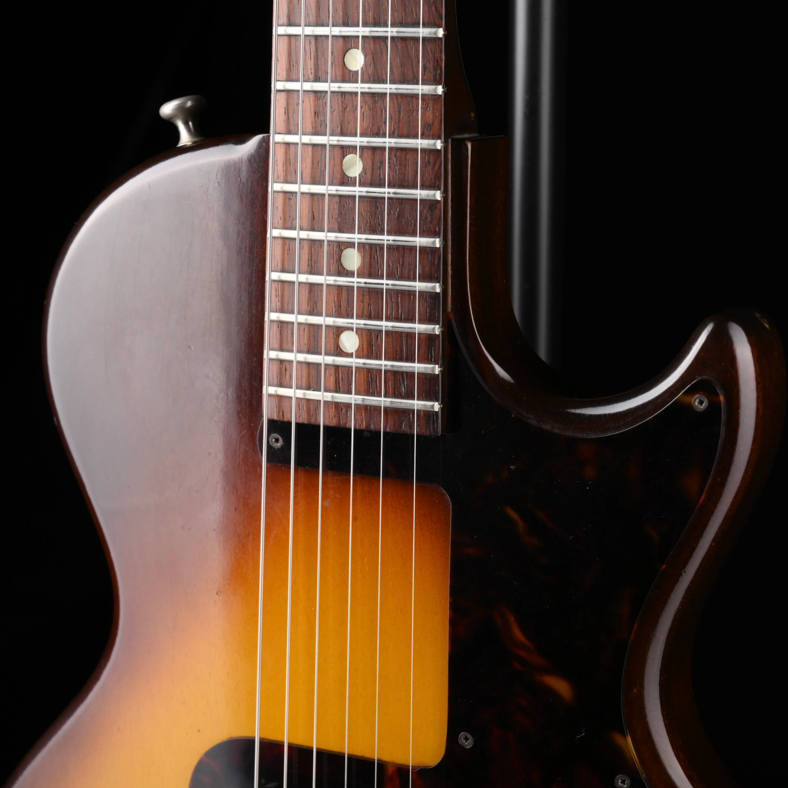 Vintage 1960 Epiphone Olympic Sunburst with Case - Image 5