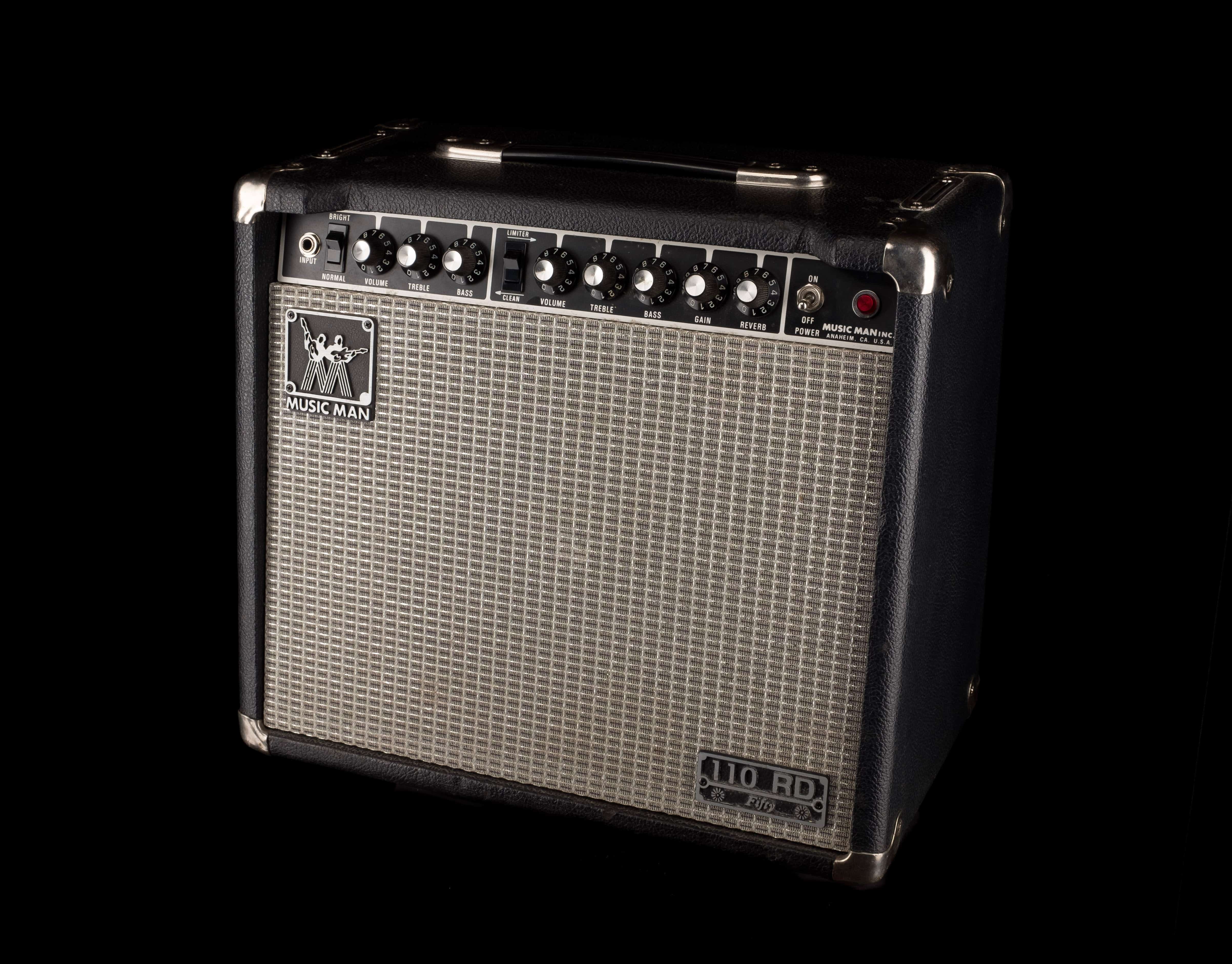 Vintage Music Man 110 RD 50 Guitar Amp Combo With Cover & Foot Switch - Image 2