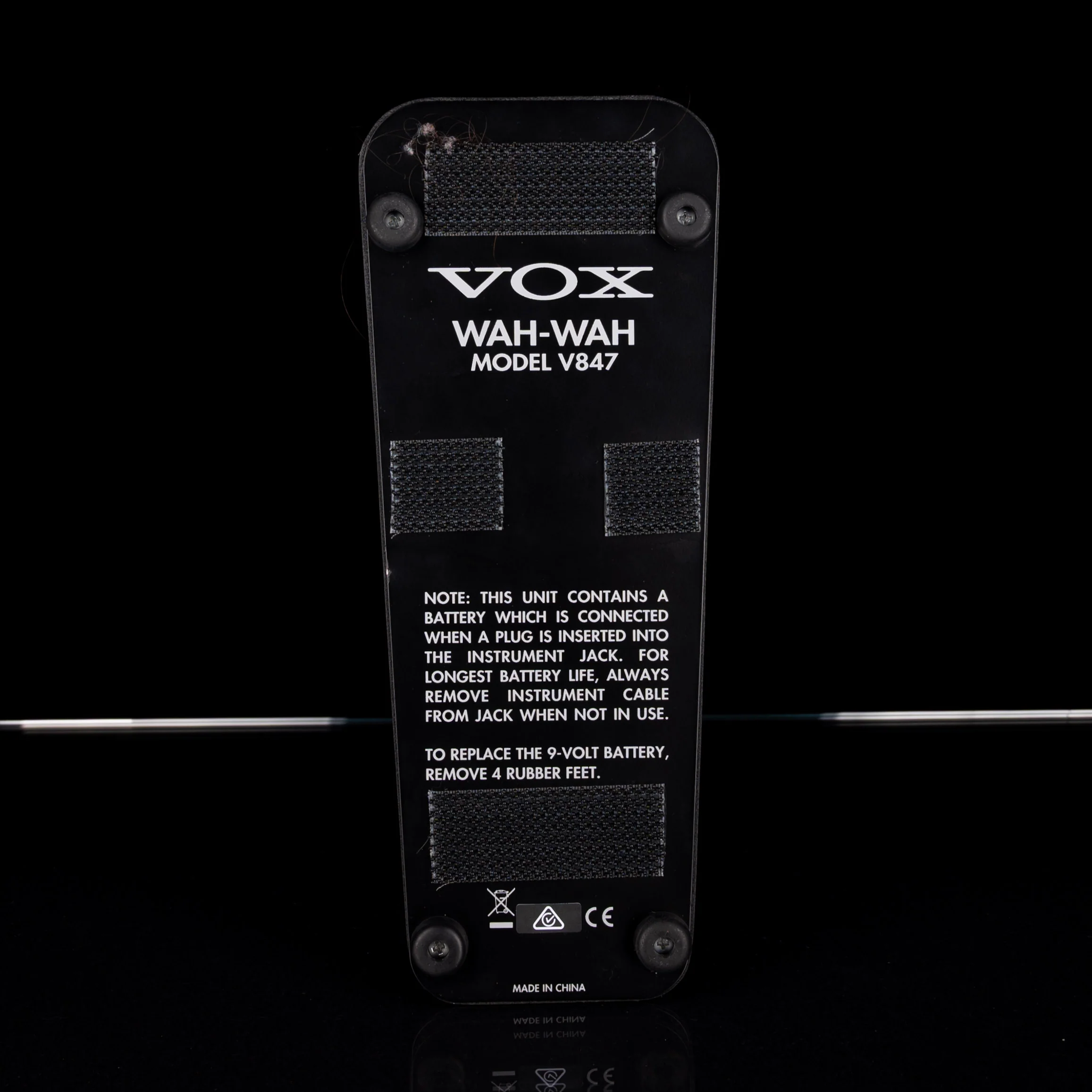 Used Vox V847 Wah Pedal With Bag and Box - 3 - Image 2