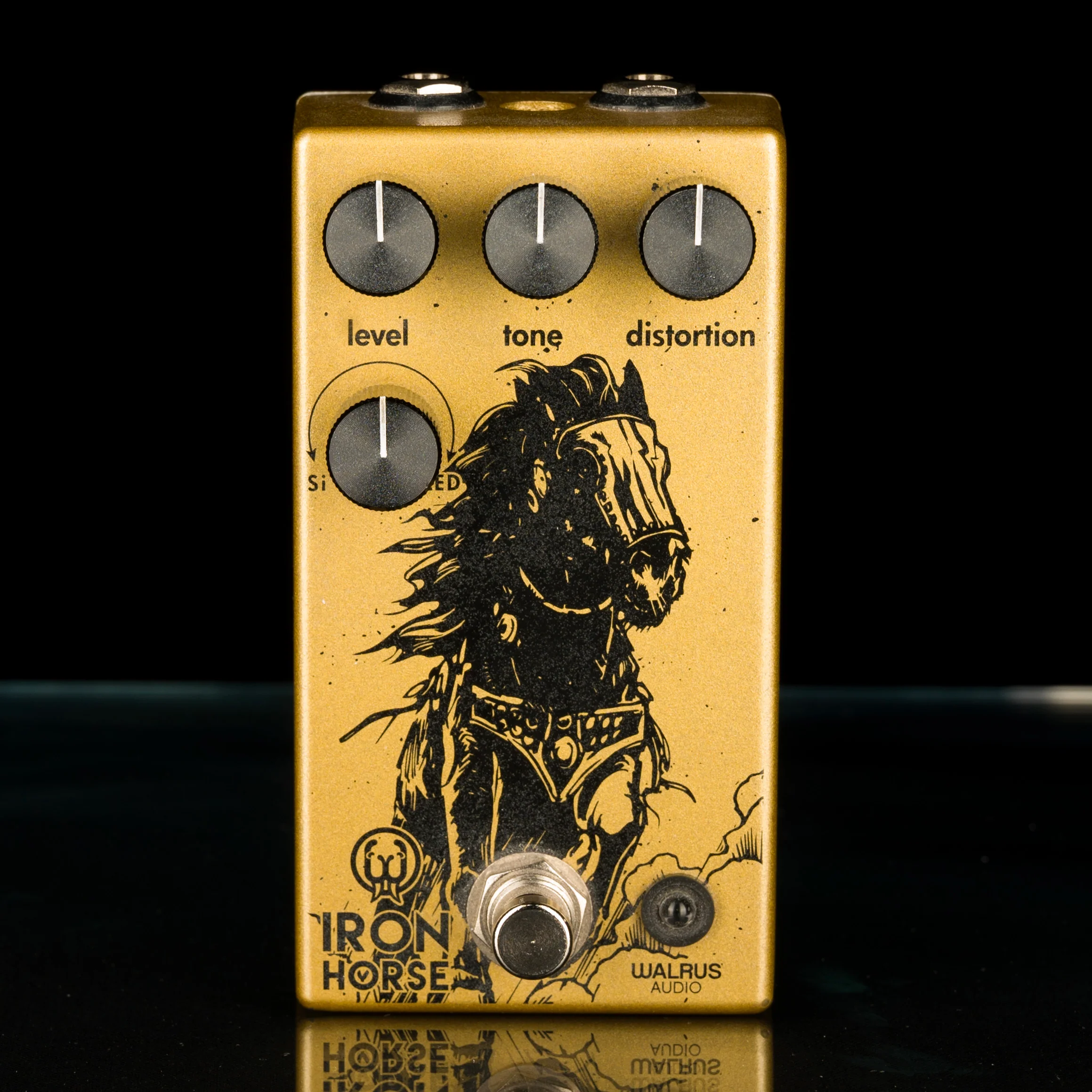 Used Walrus Audio Iron Horse V3 LM308 Distortion Pedal with Box - Image 2