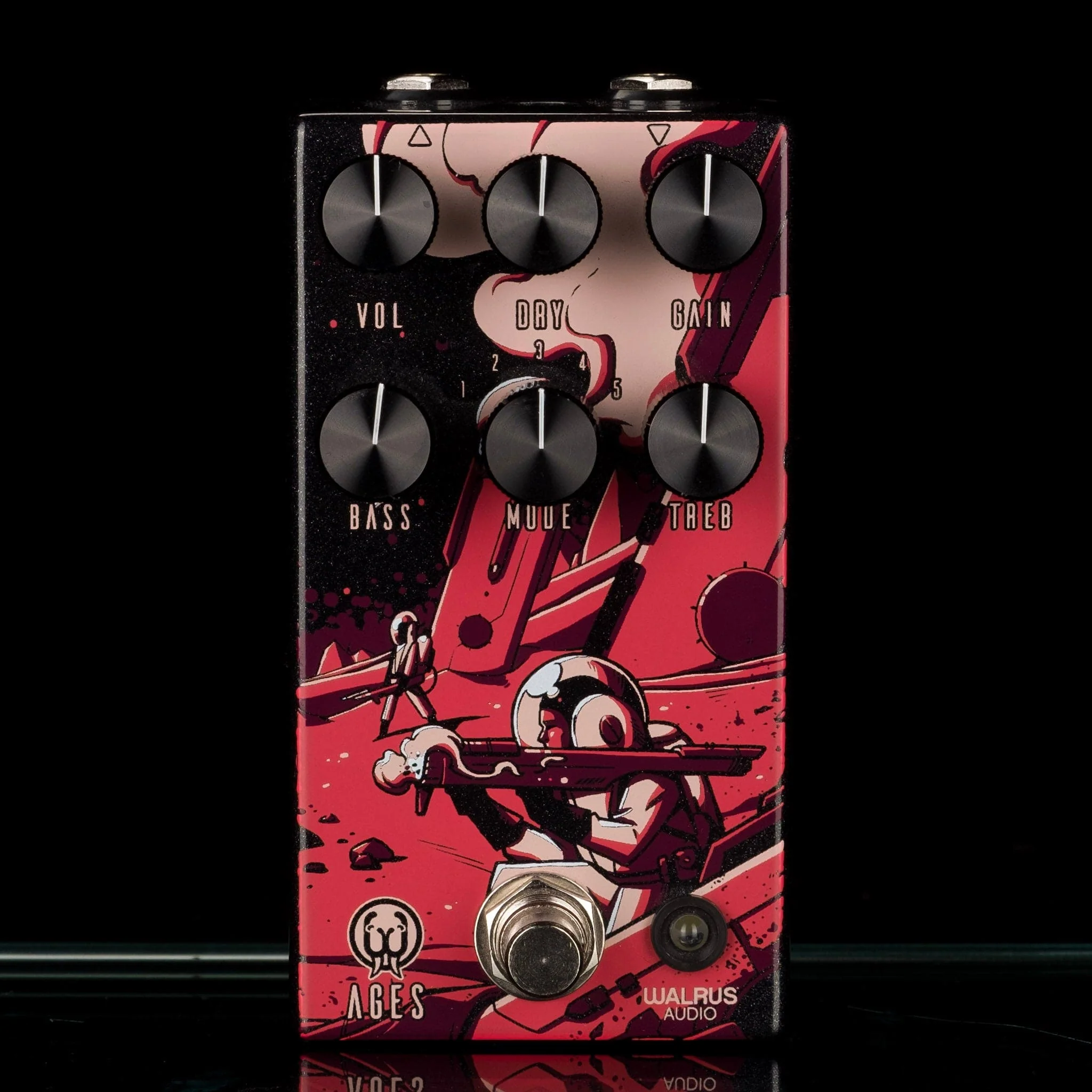 Used Walrus Audio Luna Series Ages Five-State Overdrive Pedal With Box - Image 2