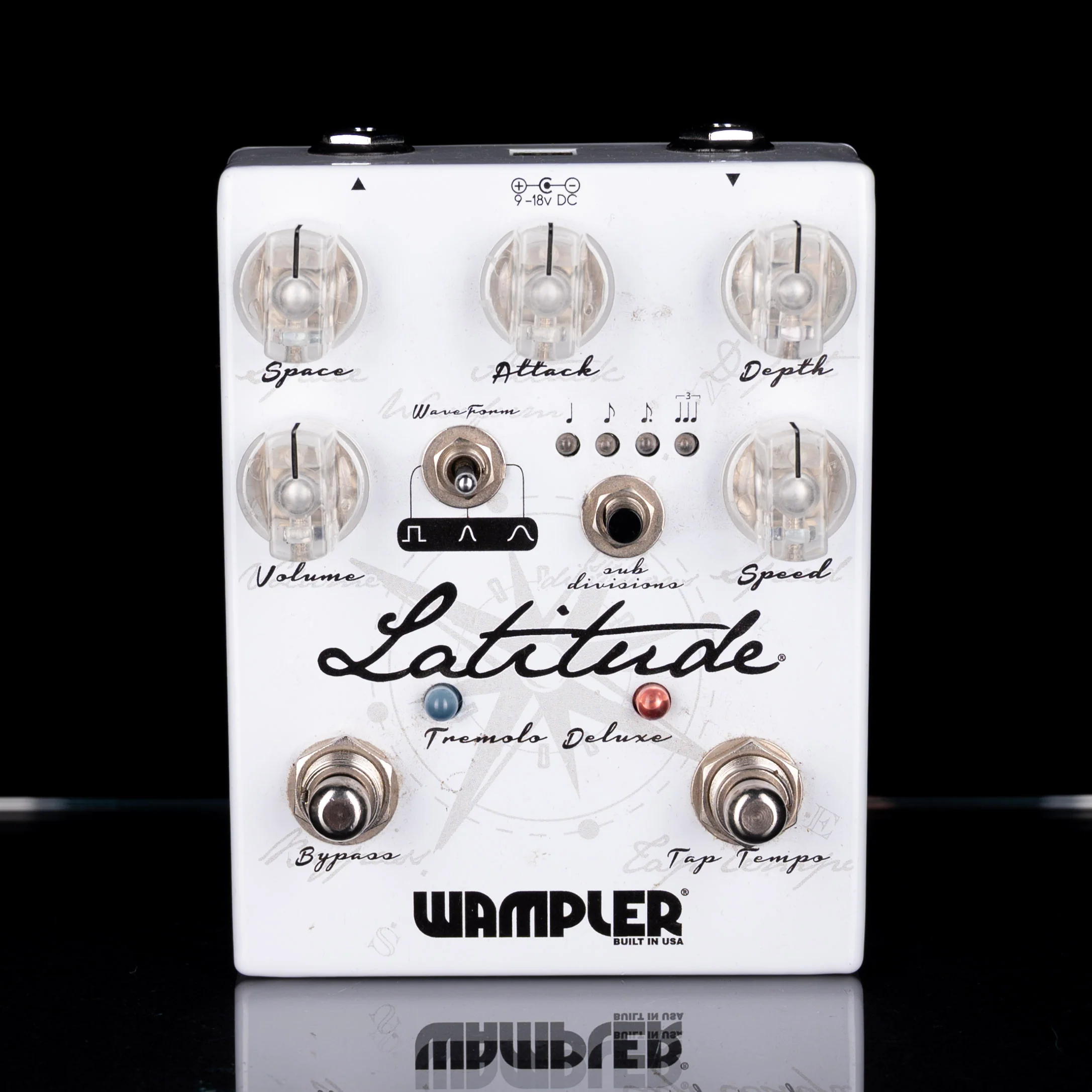Used Wampler Latitude Tremolo Deluxe Pedal With Box - Image 2