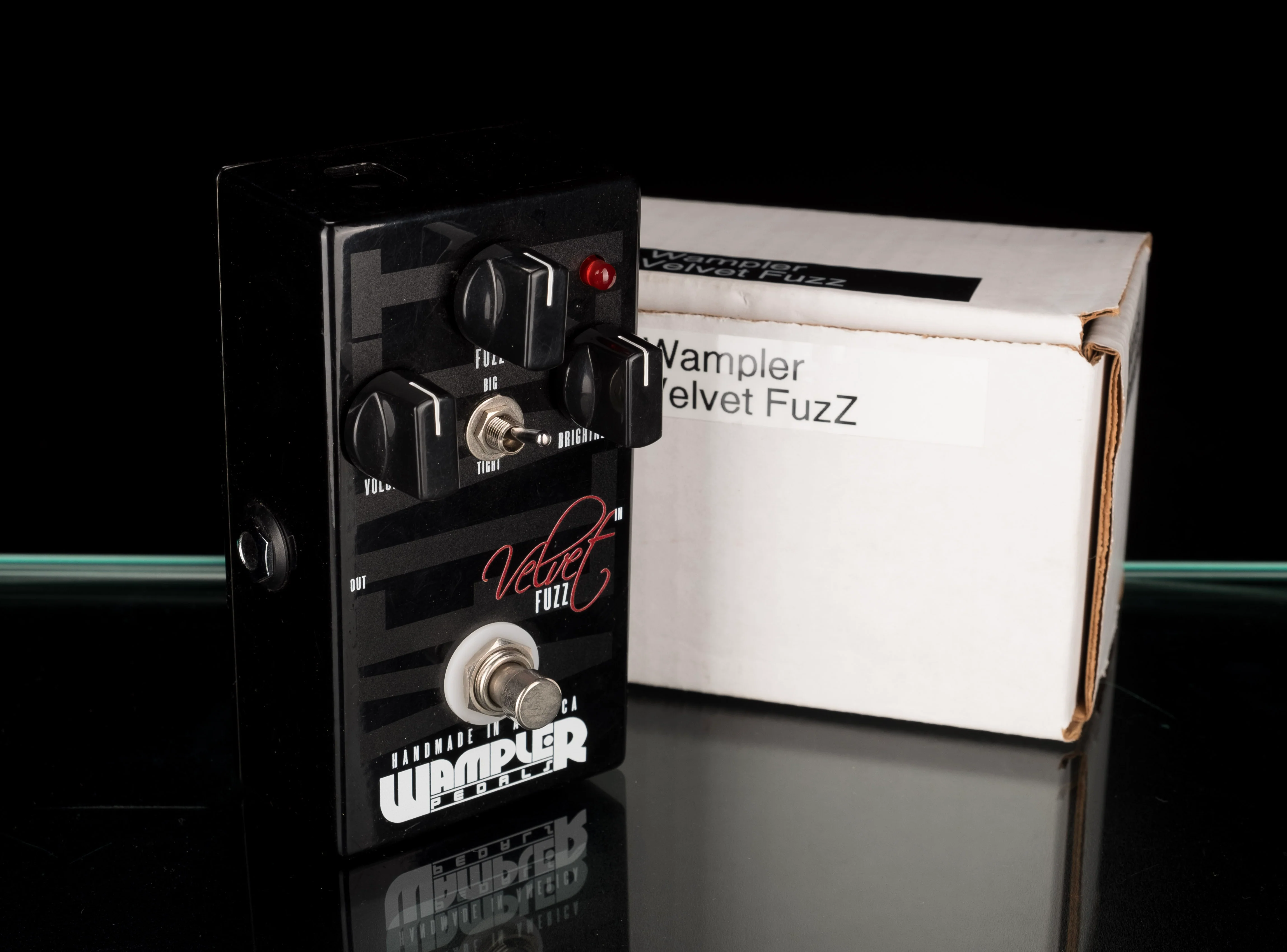 Used Wampler Velvet Fuzz Pedal With Box