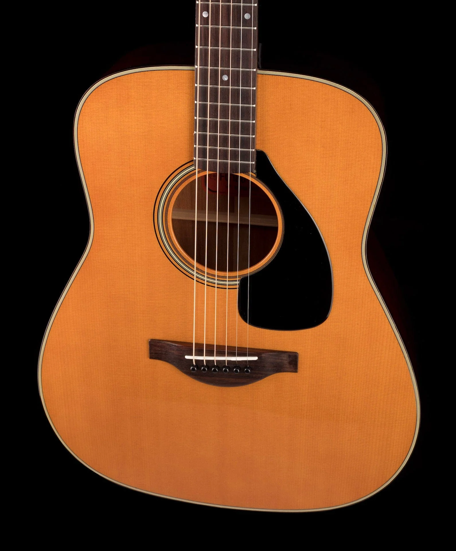 Used Yamaha 50th Anniversary FG-180 Acoustic with OHSC - Image 4