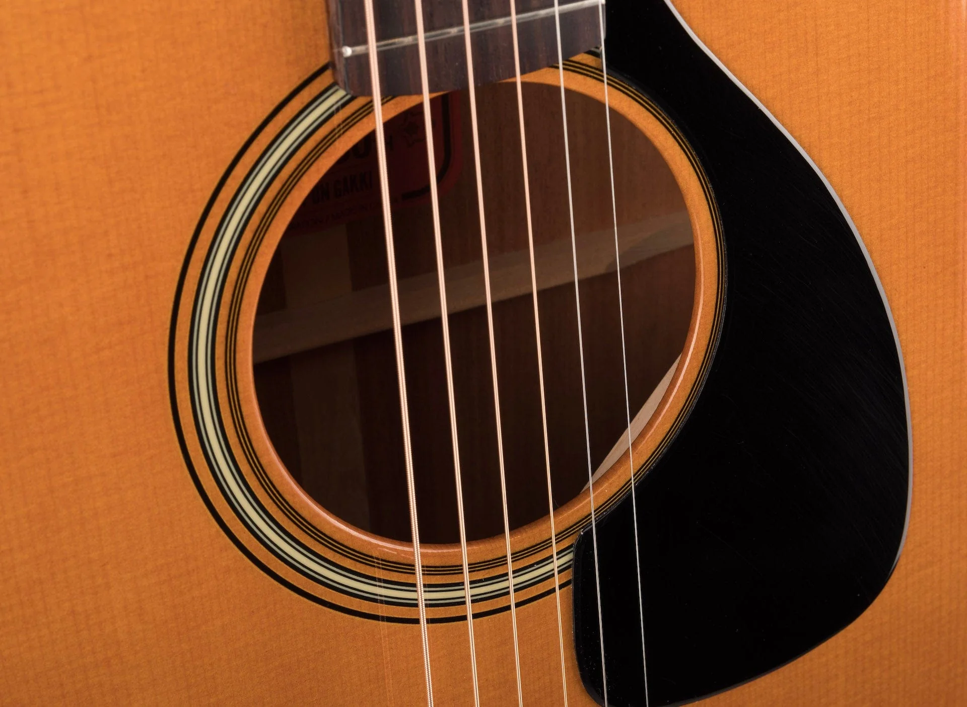 Used Yamaha 50th Anniversary FG-180 Acoustic with OHSC - Image 7