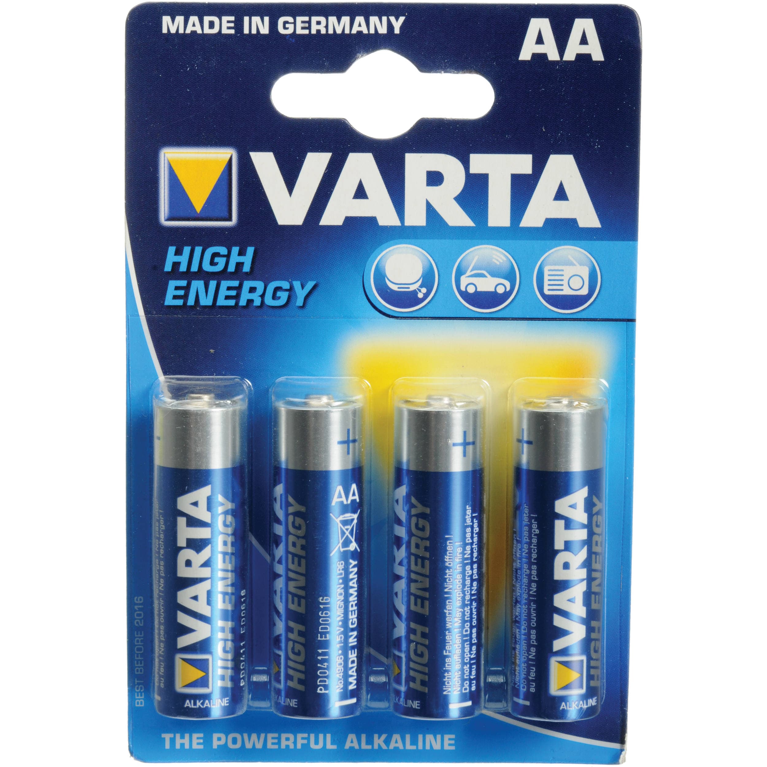 Varta AA 4-pack Batteries - Image 2