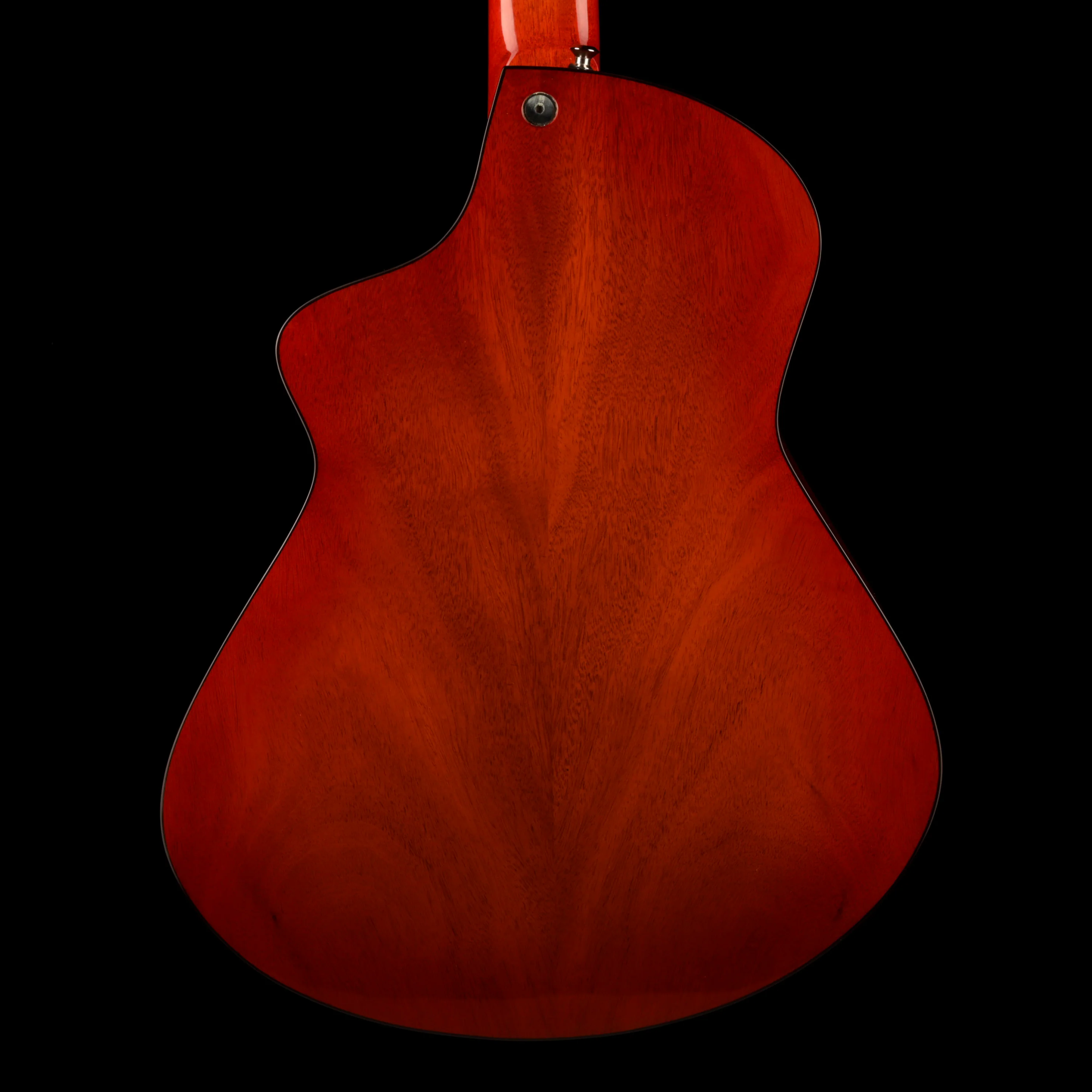 Veillette Grand 16" Baritone 12 String Acoustic Electric Guitar Cherry Sunburst with Case - Image 12