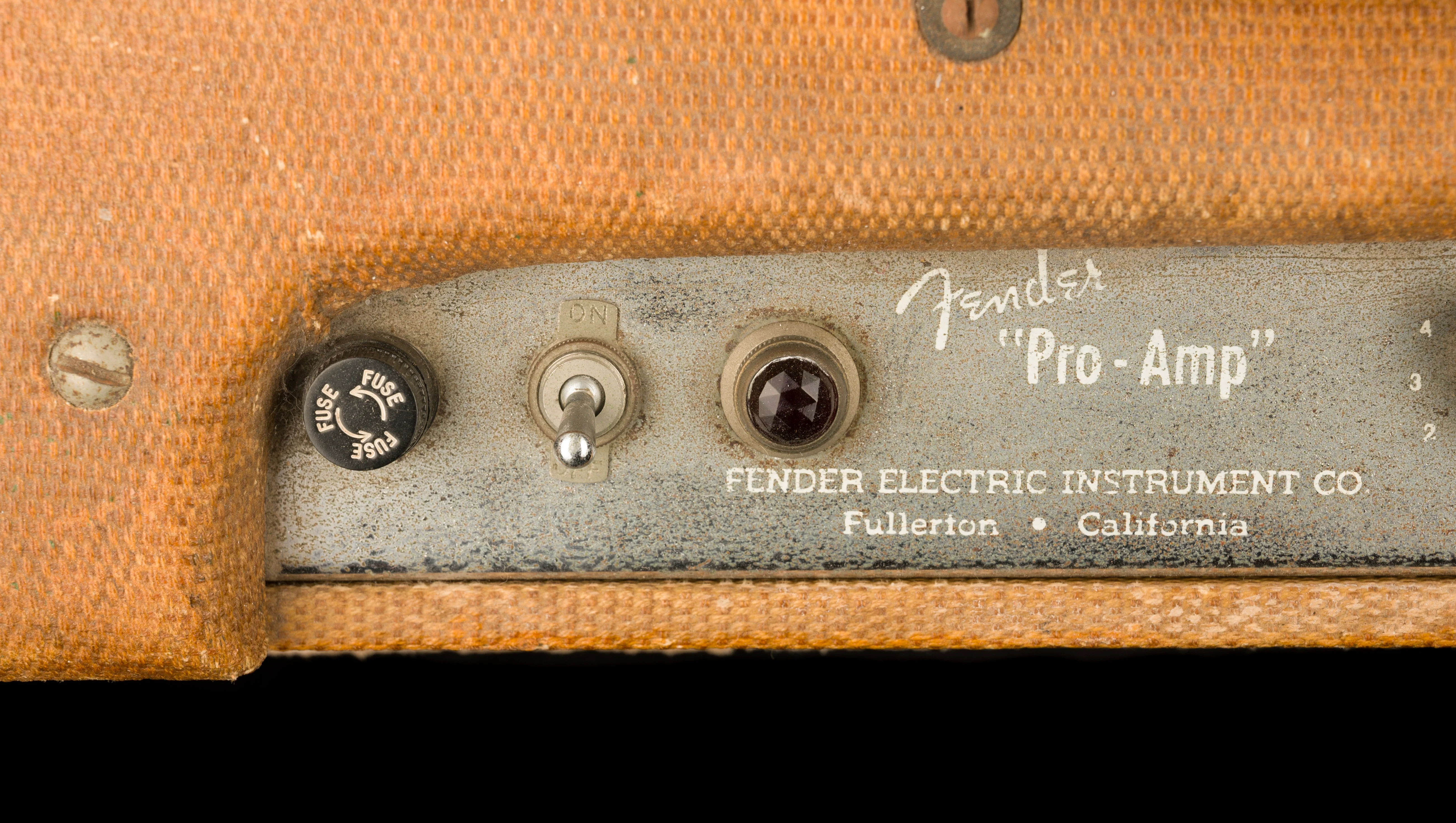 Vintage 1948 Fender Pro Amp Tweed Guitar Amp Combo - Image 5