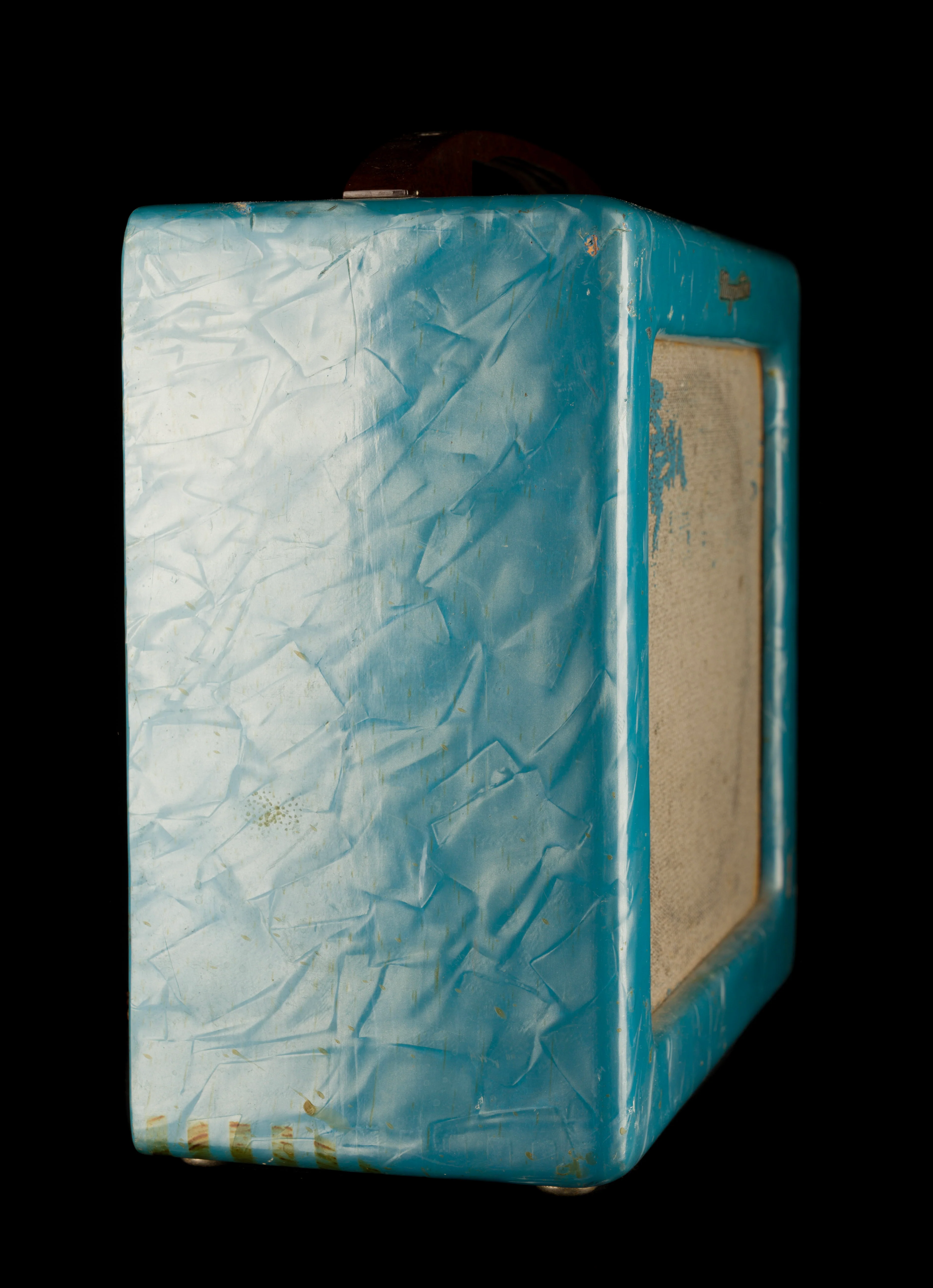 Vintage 1950s Magnatone Blue Pearloid Lap Steel Amplifier - Image 6