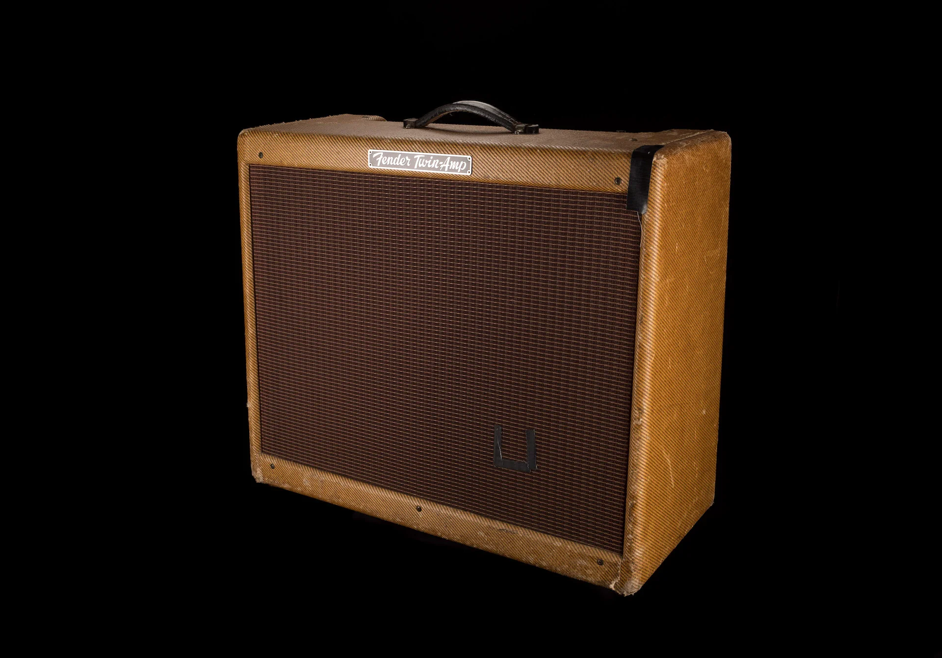 Vintage 1955 Fender Twin Amp Tweed  Guitar Amp Combo - Ry Cooder Collection - Image 3