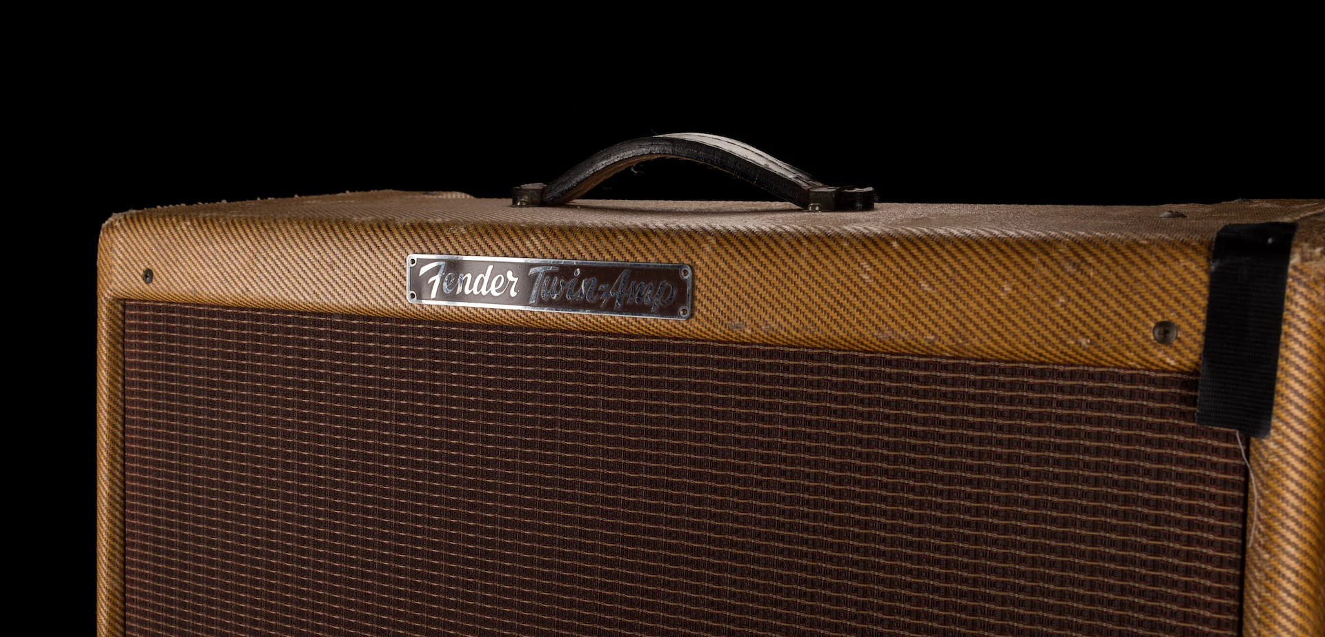 Vintage 1955 Fender Twin Amp Tweed  Guitar Amp Combo - Ry Cooder Collection - Image 4