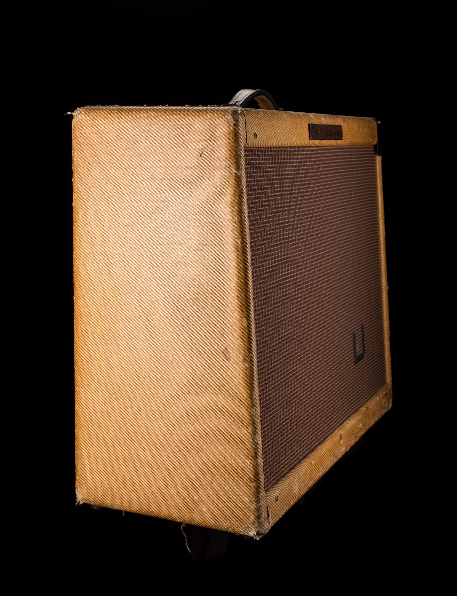 Vintage 1955 Fender Twin Amp Tweed  Guitar Amp Combo - Ry Cooder Collection - Image 6