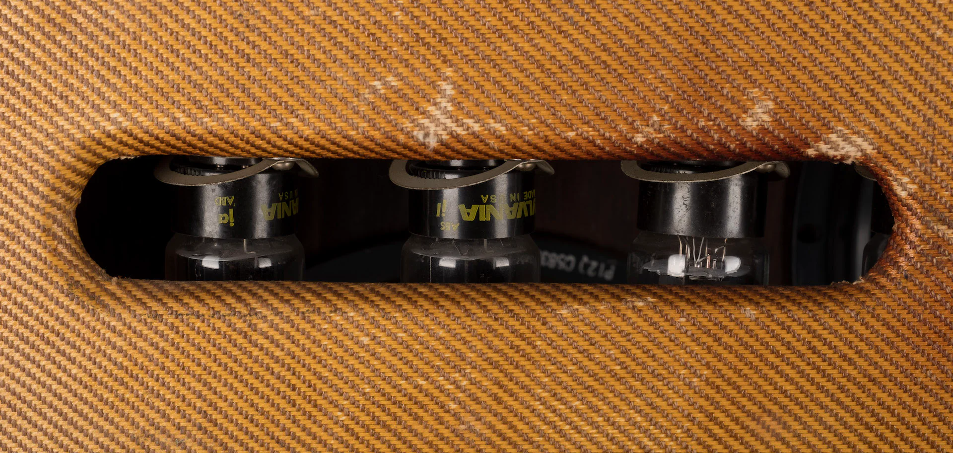 Vintage 1955 Fender Twin Amp Tweed  Guitar Amp Combo - Ry Cooder Collection - Image 8