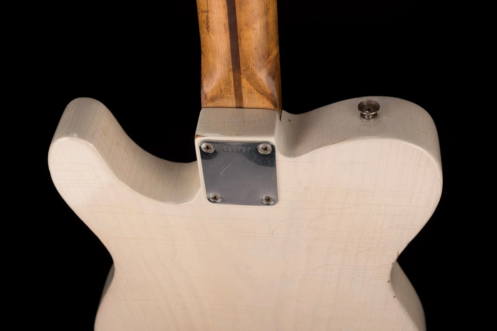 Vintage 1958 Fender Esquire White Blonde With Case - Image 15