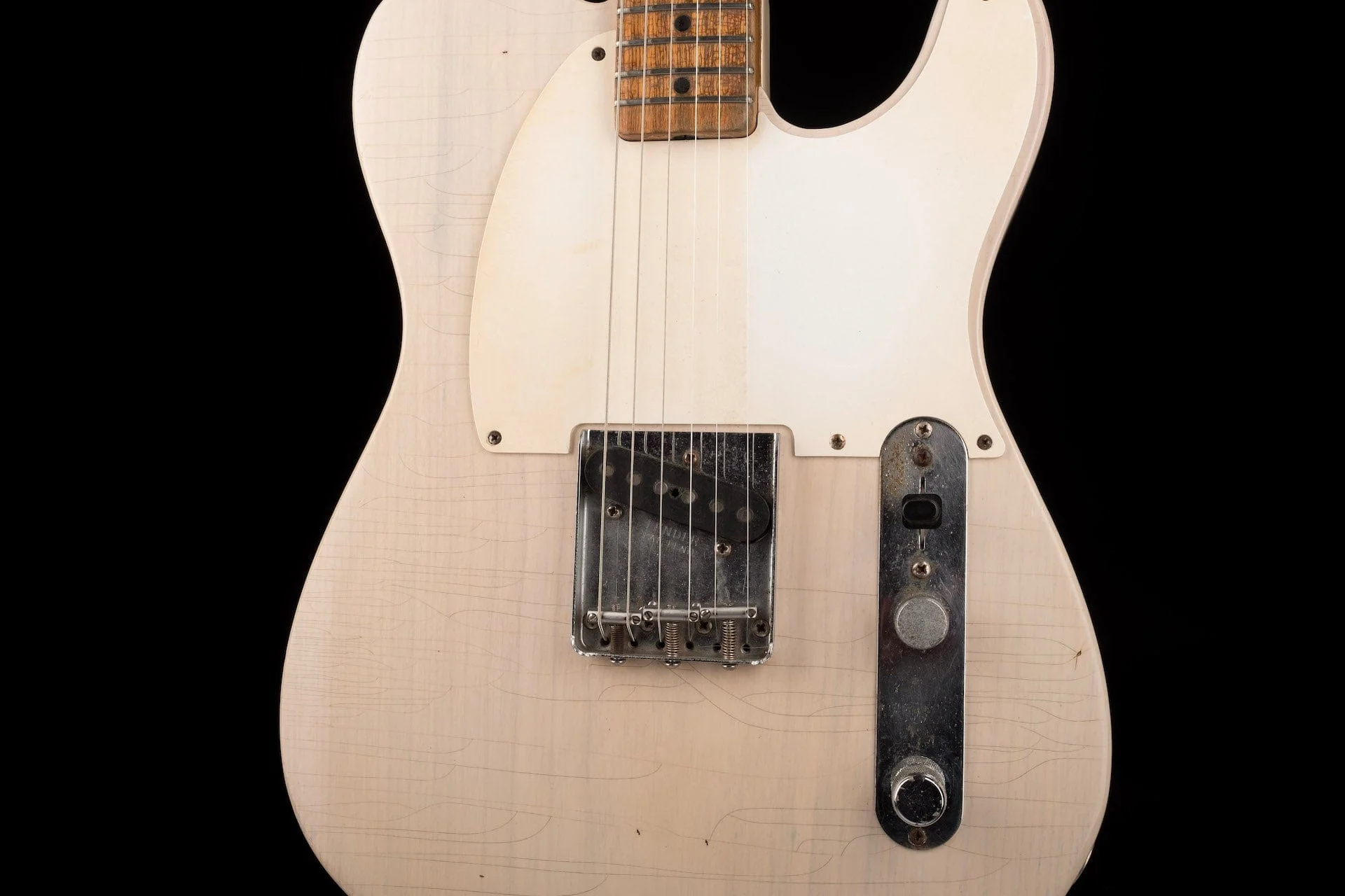 Vintage 1958 Fender Esquire White Blonde With Case - Image 6