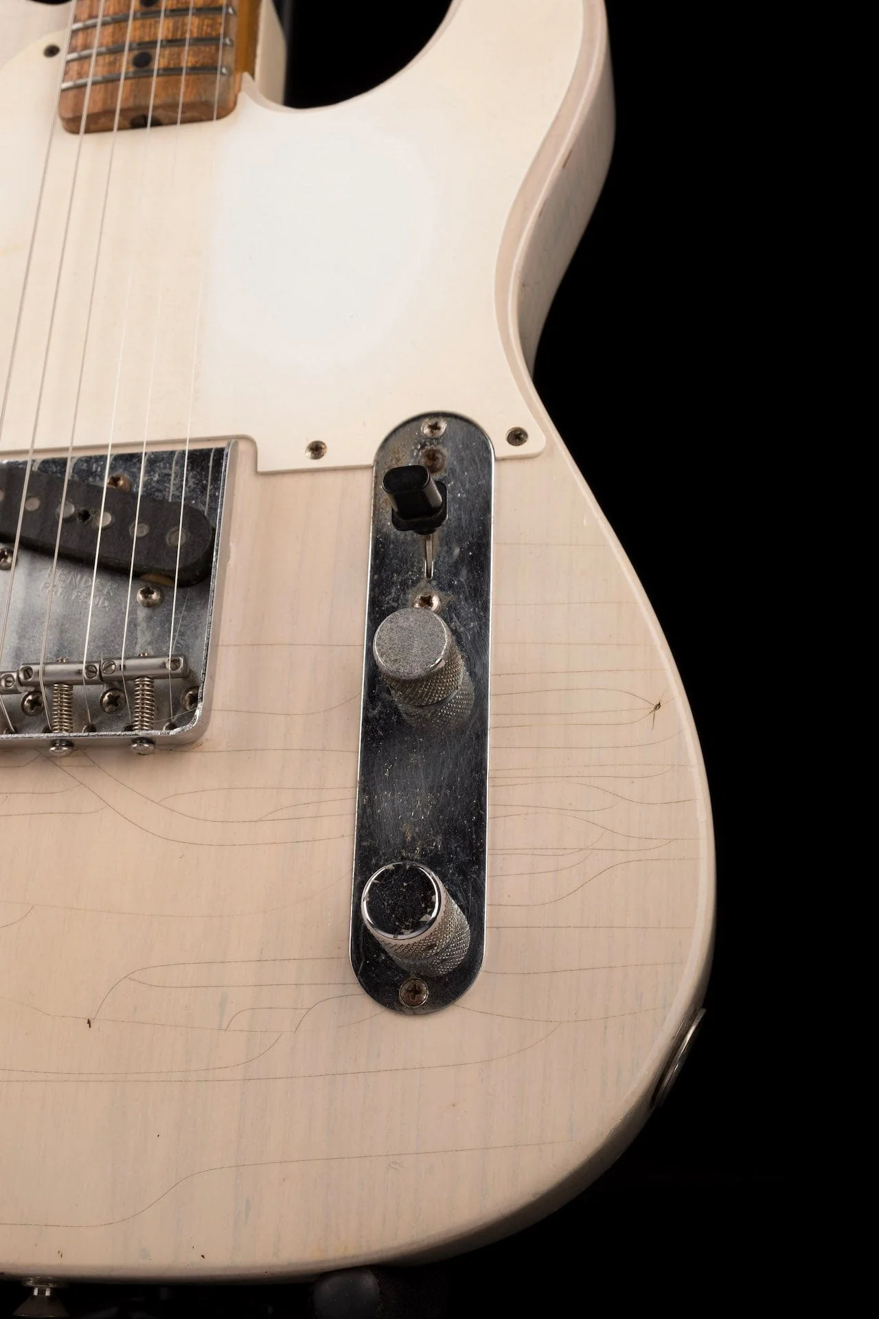 Vintage 1958 Fender Esquire White Blonde With Case - Image 8