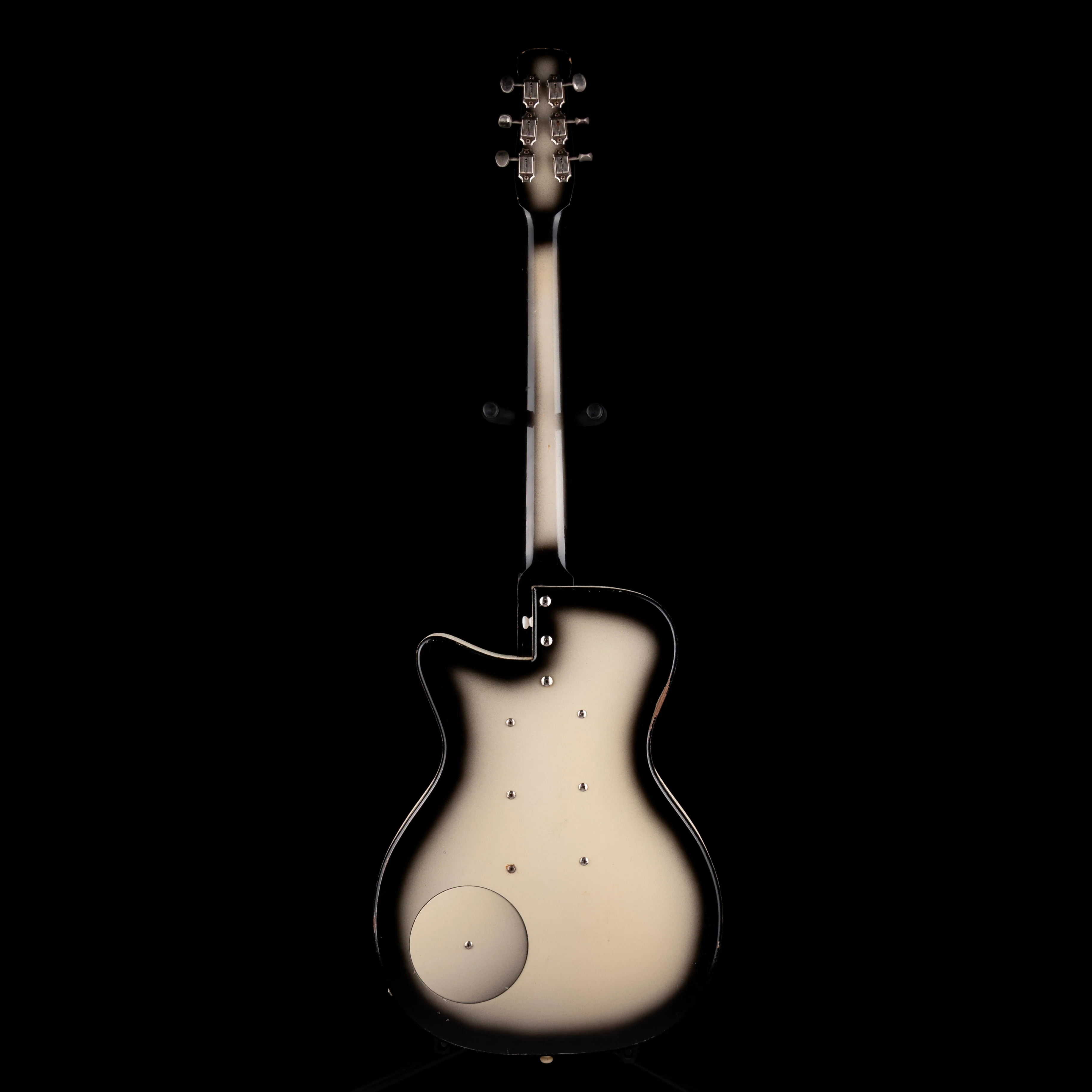 Vintage 1959 Silvertone U3 Model 1305 Sears Silverburst Electric Guitar - Image 9