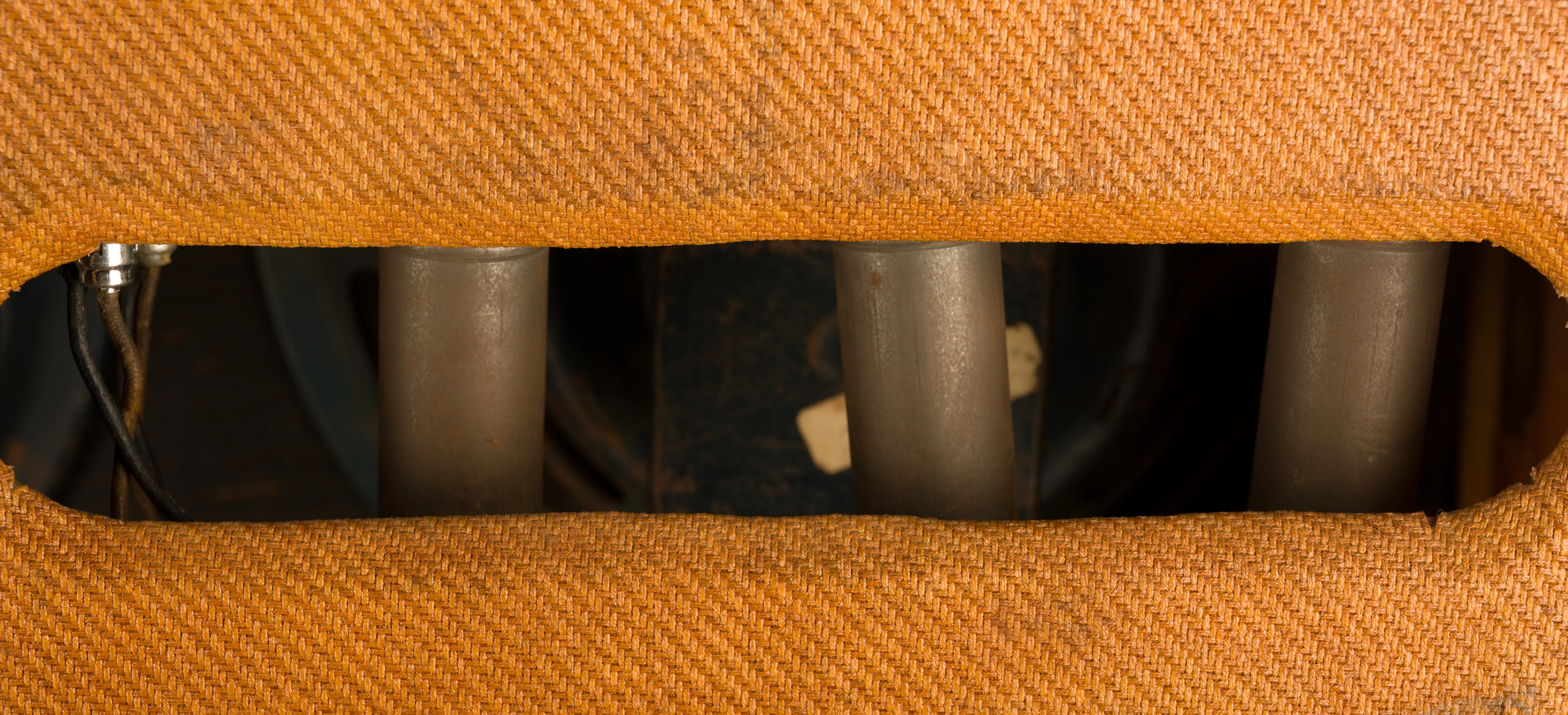Vintage 1960 Fender Bassman Tweed Guitar Amp Combo with Cover - Image 14