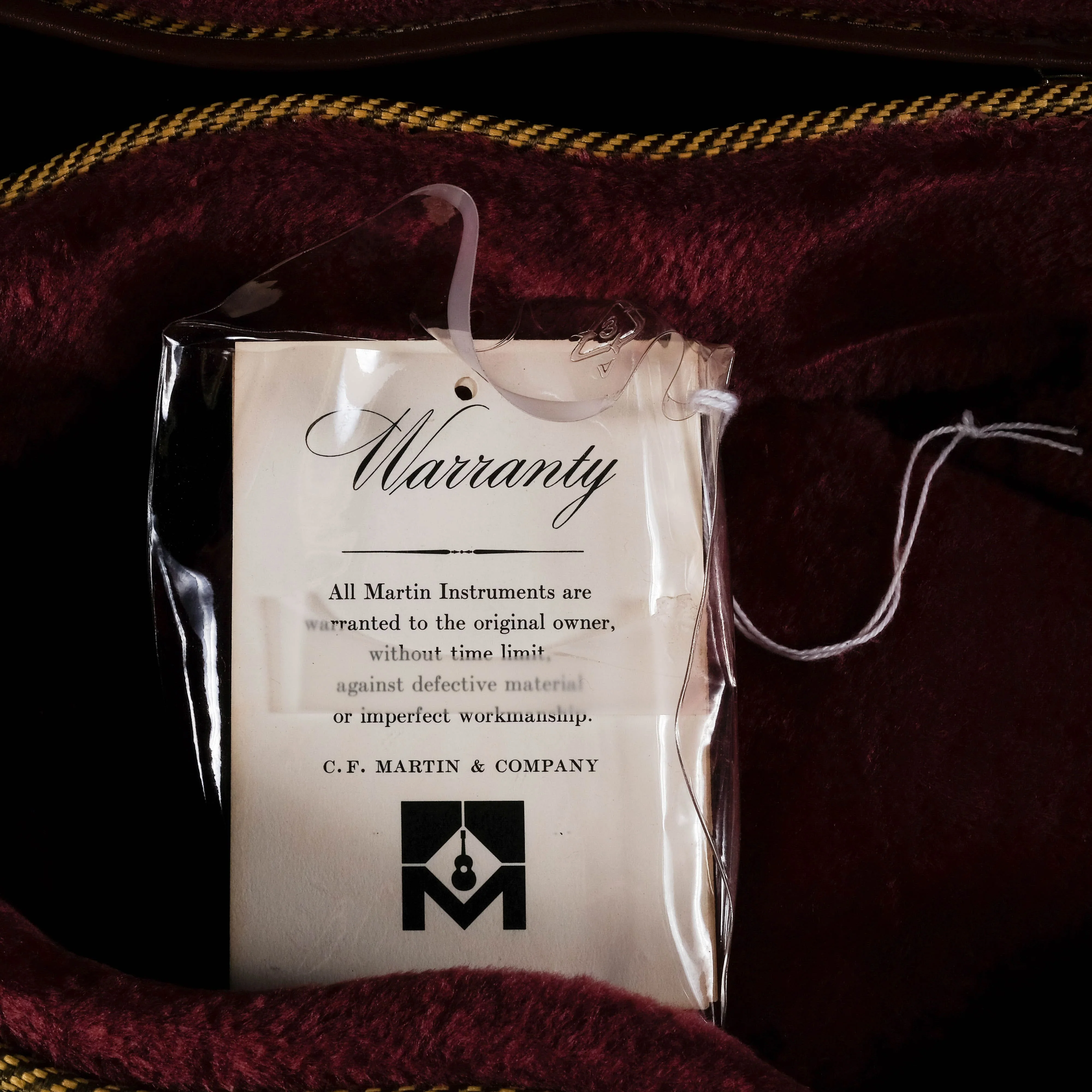 Vintage 1961 Martin Soprano Ukulele With Original Hang Tags and Tweed Uke Case - Image 11