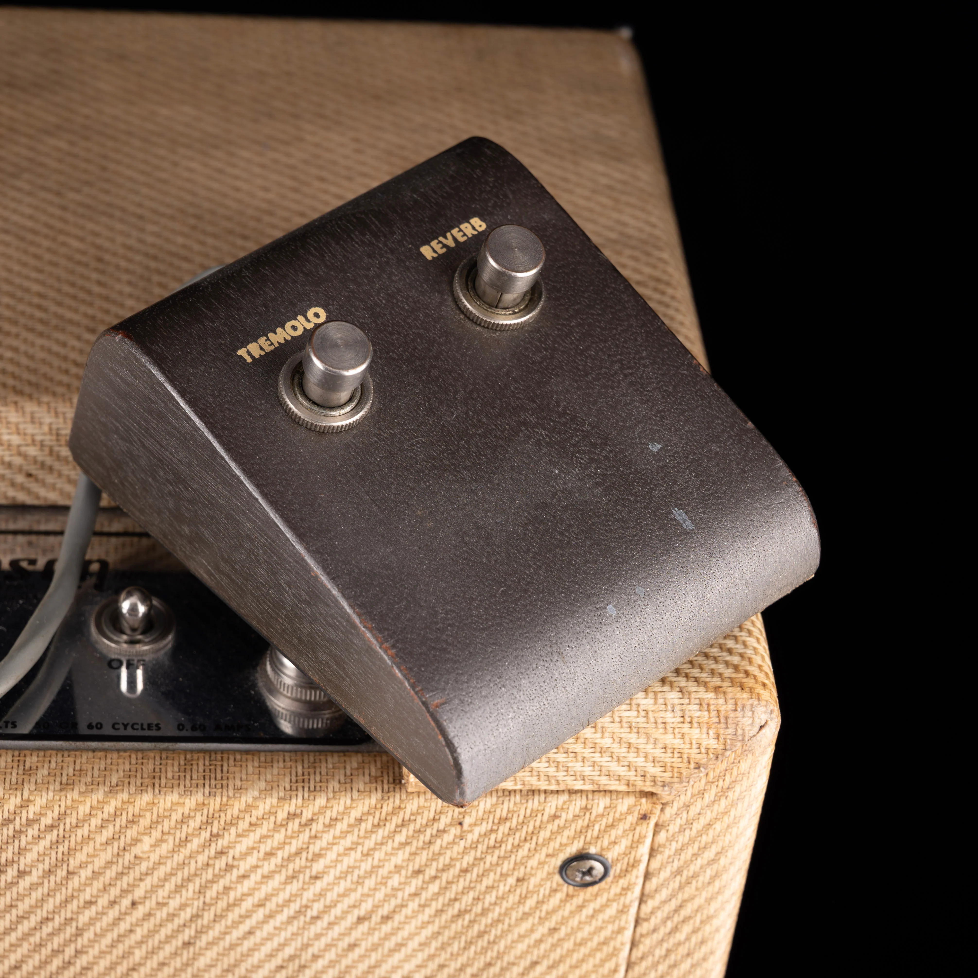 Vintage 1962 Gibson Falcon GA-19RVT Tweed Guitar Amp Combo With Signed C.O.A. Owned by Brian Ray - Image 6