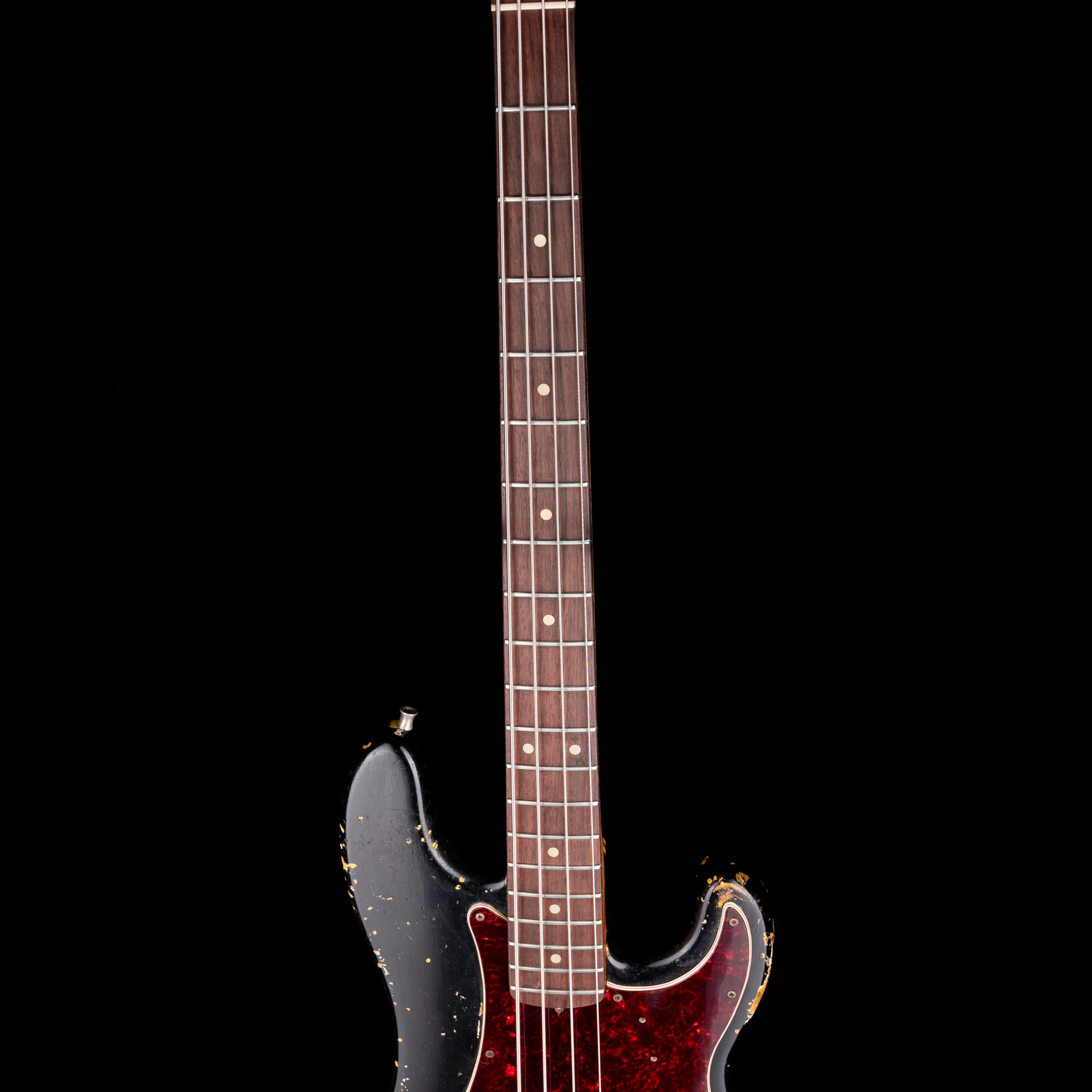 Vintage 1966 Fender Precision Bass Black With OHSC - Image 9