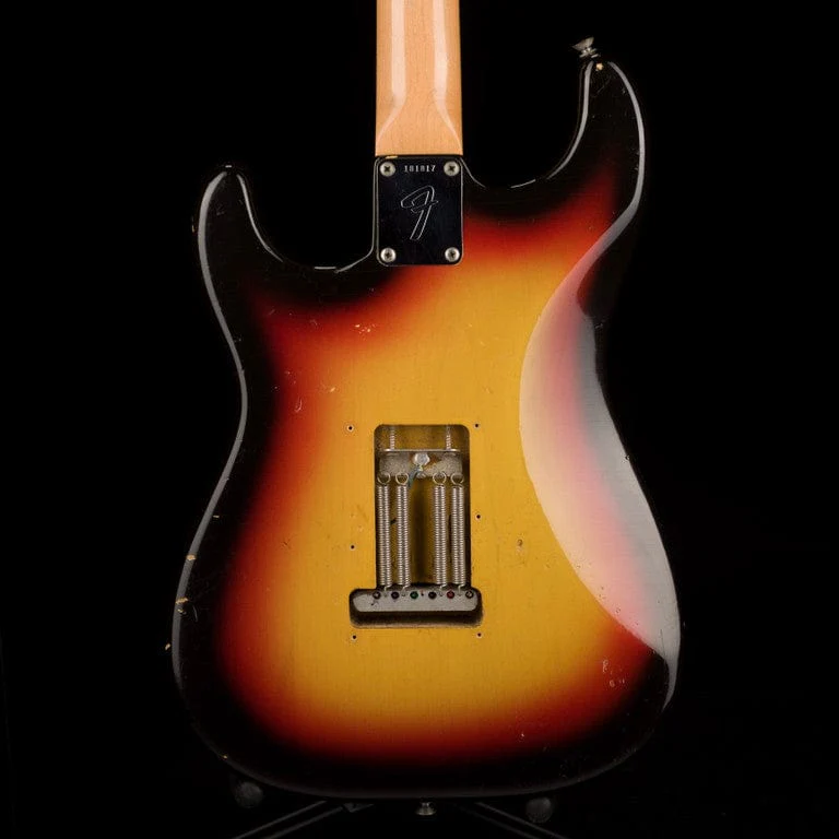 Vintage 1966 Fender Stratocaster 3-Tone Sunburst with OHSC - Image 14