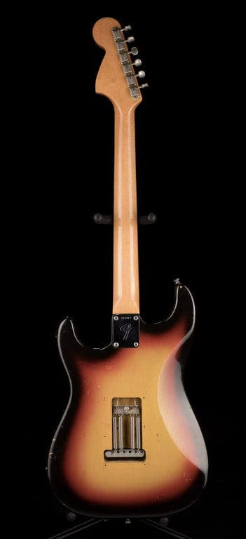 Vintage 1966 Fender Stratocaster 3-Tone Sunburst with OHSC - Image 15