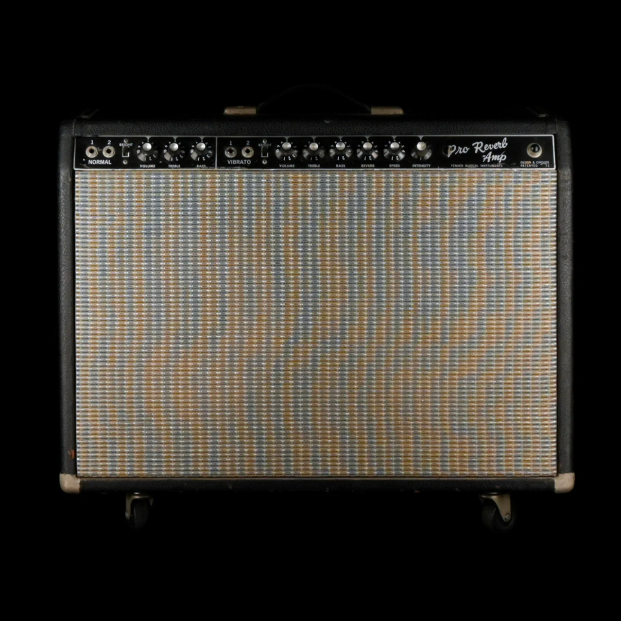 Vintage 1967 Fender Pro Reverb Guitar Amp Combo With Mods
