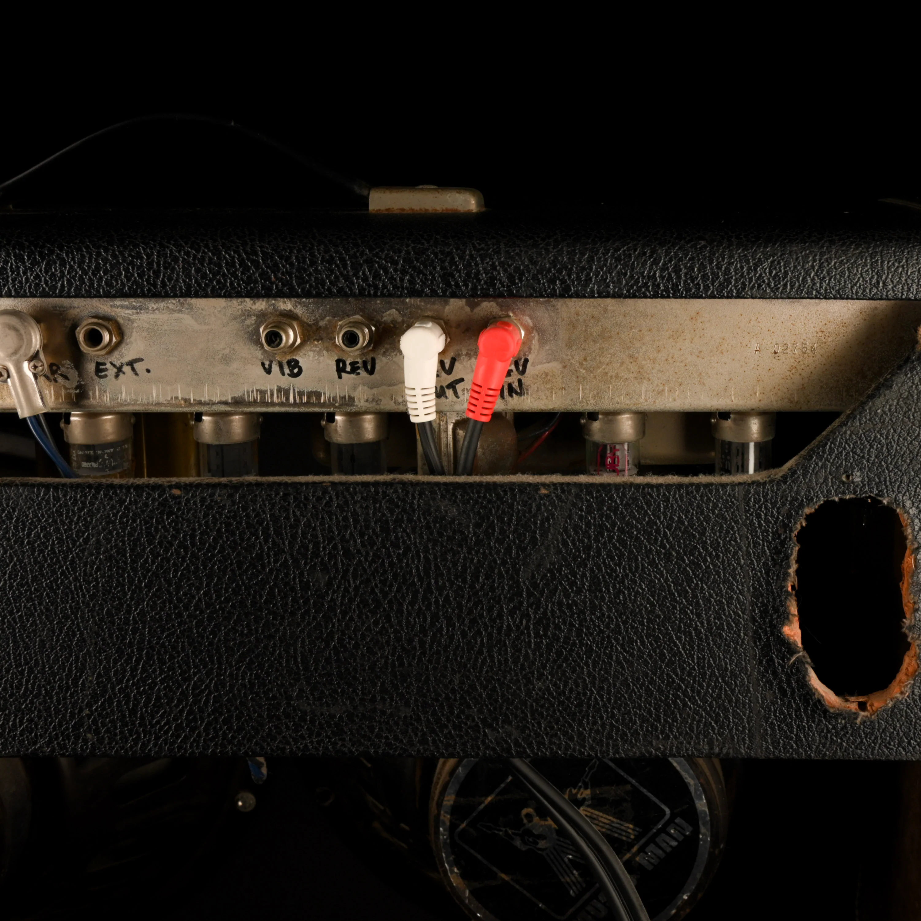 Vintage 1967 Fender Pro Reverb Guitar Amp Combo With Mods - Image 12