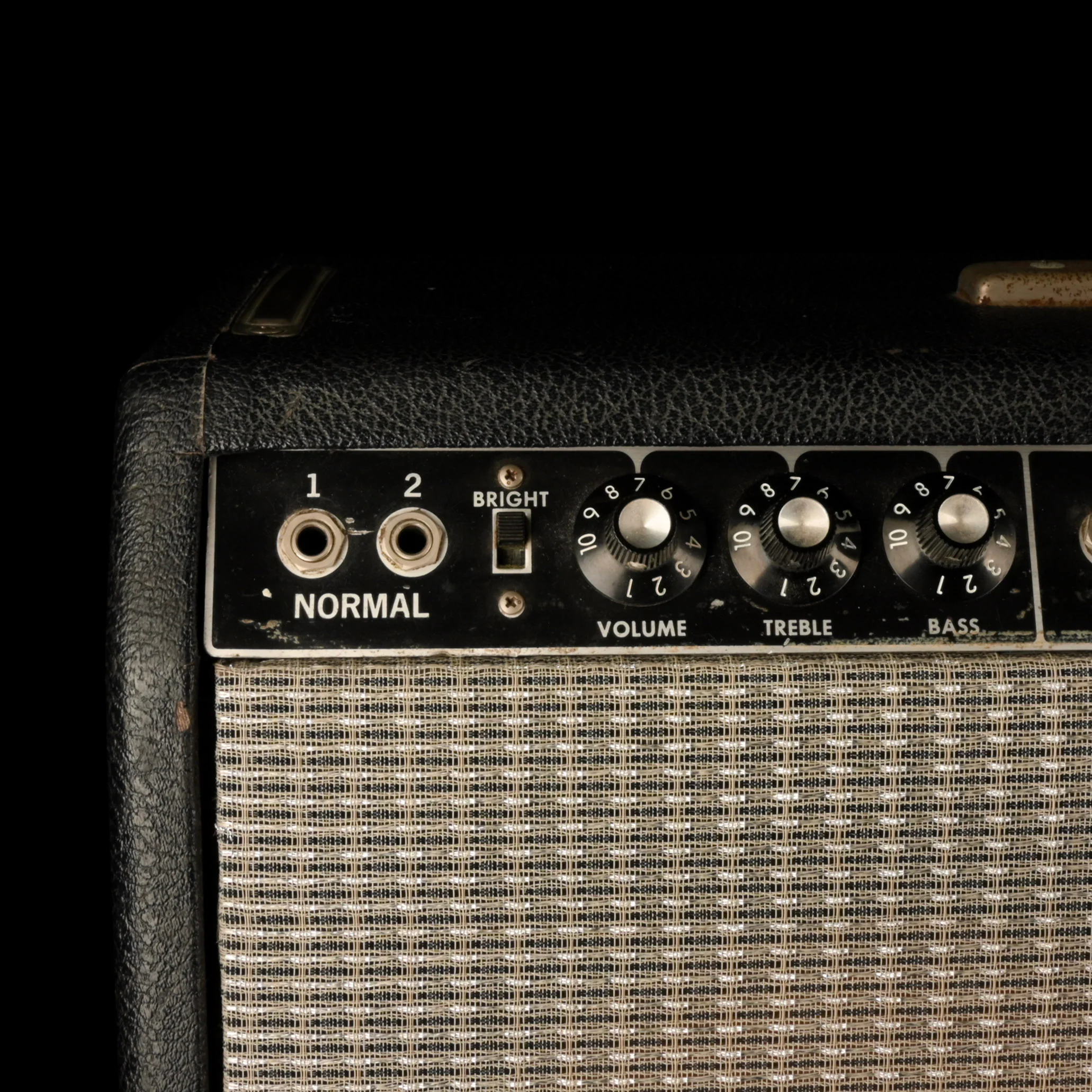 Vintage 1967 Fender Pro Reverb Guitar Amp Combo With Mods - Image 3